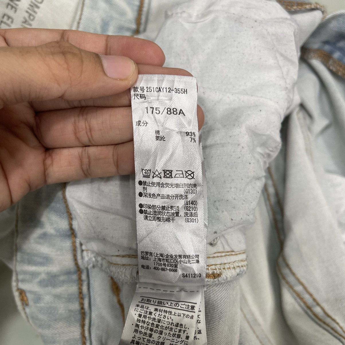 Japanese Brand Azul By Moussy Inspired Hysteric Glamour Skinny Jeans Size US 32 / EU 48 - 19 Thumbnail