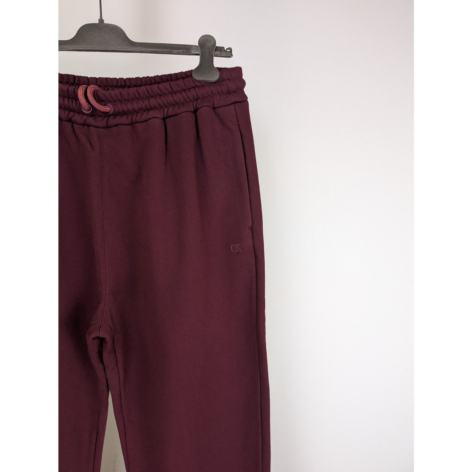 Off-White o1rshd1 Emb Sweatpants Fig Fig in Maroon Size US 36 / EU 52 - 5 Thumbnail