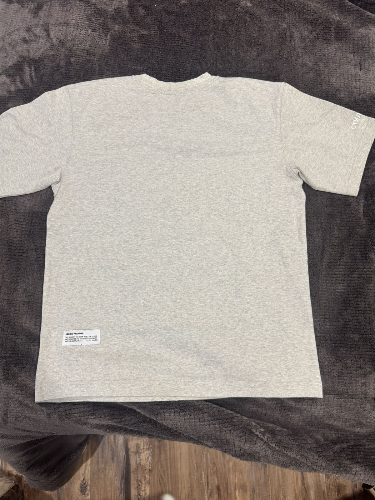Heron Preston HERON PRESTON OVERSIZED T-SHIRT GREY XS Size US XS / EU 42 / 0 - 9 Thumbnail