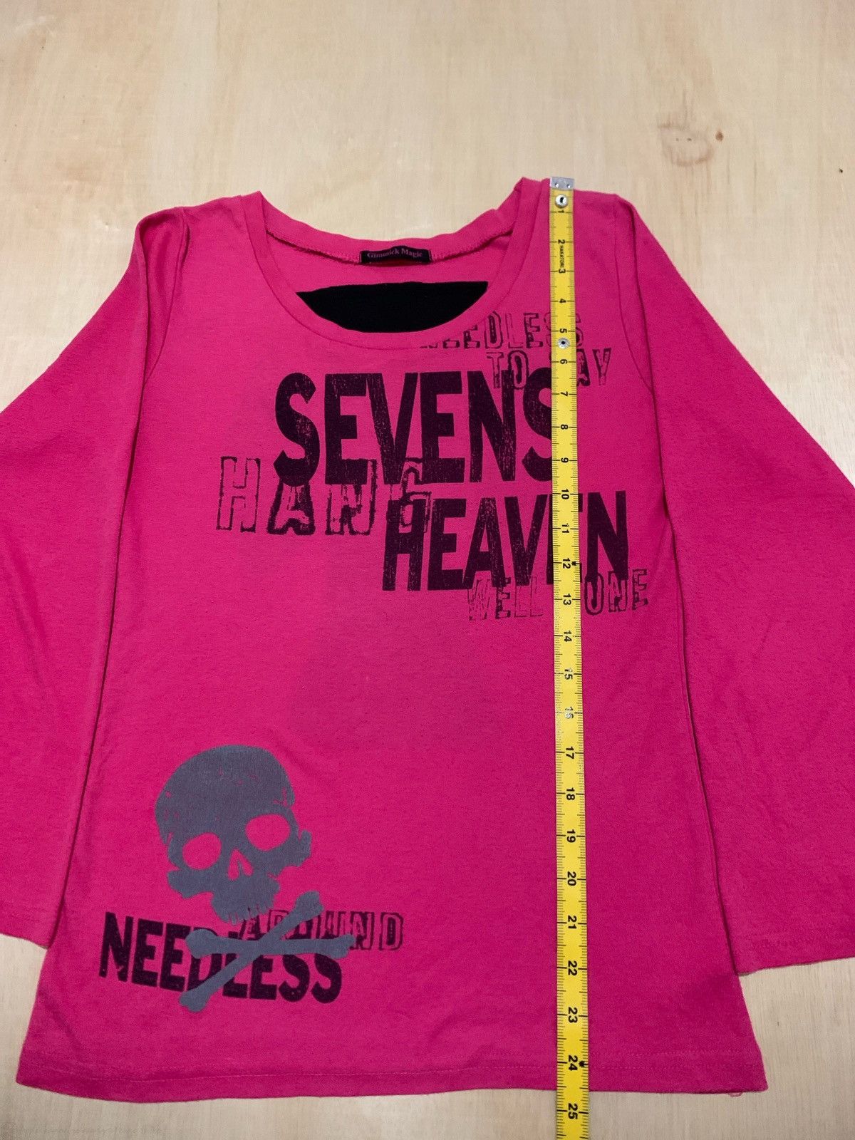 Hysteric Glamour × If Six Was Nine × Japanese Brand Y2K Skull Gimmick Magic Sevens Heaven Longslevee Punk style Size M / US 6-8 / IT 42-44 - 12 Thumbnail