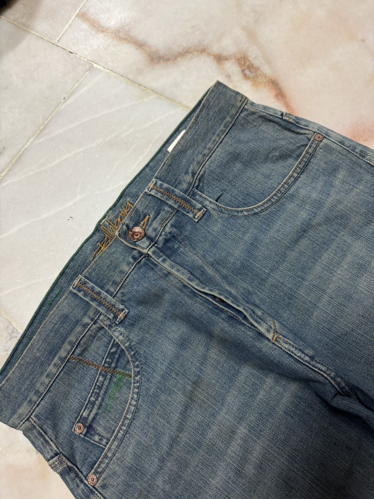 Billabong 💥FLARED💥VINTAGE BILLABONG RUSTY MUD-WASHED CLASSIC BOOTCUT Size US 32 / EU 48 - 4 Thumbnail