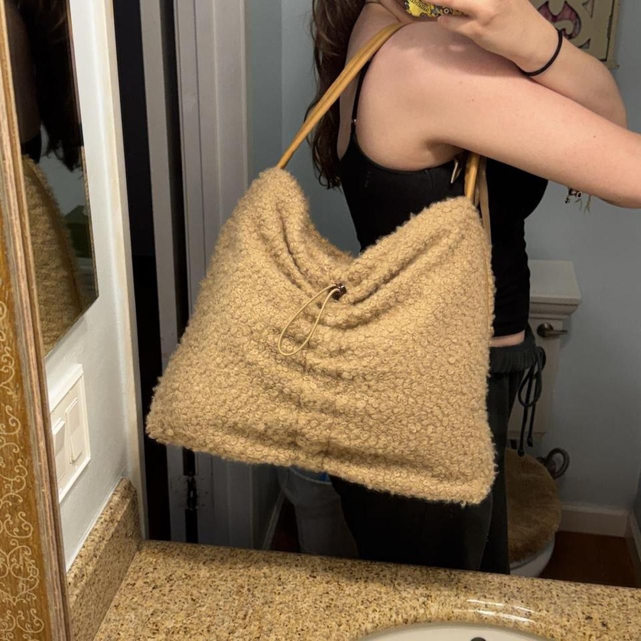Staud Staud Tan Sherpa Bag Size ONE SIZE - 8 Thumbnail