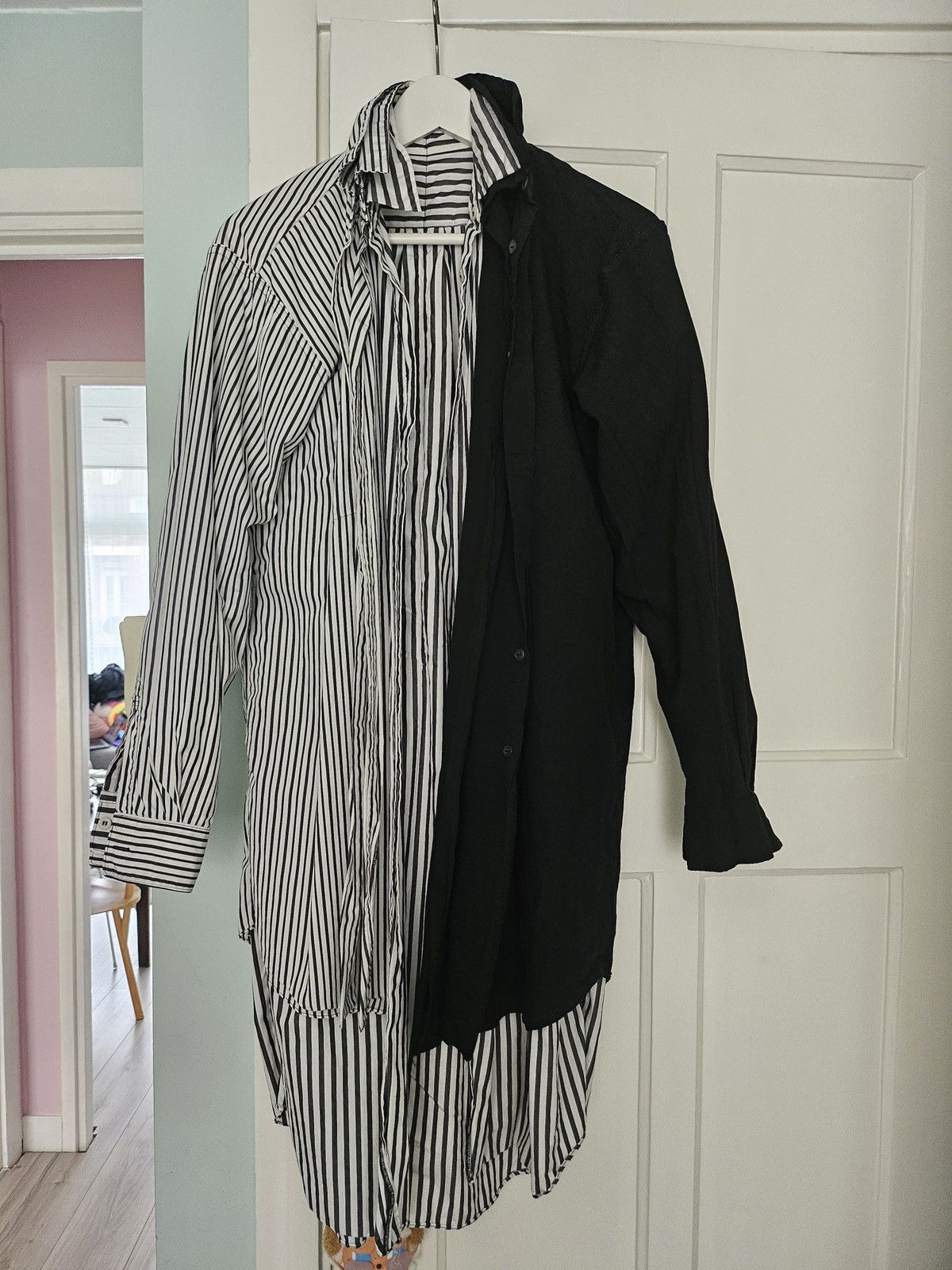 Comme des Garcons Comme des Garcons runway AD2009 layered shirt Size L / US 10 / IT 46 - 1 Thumbnail