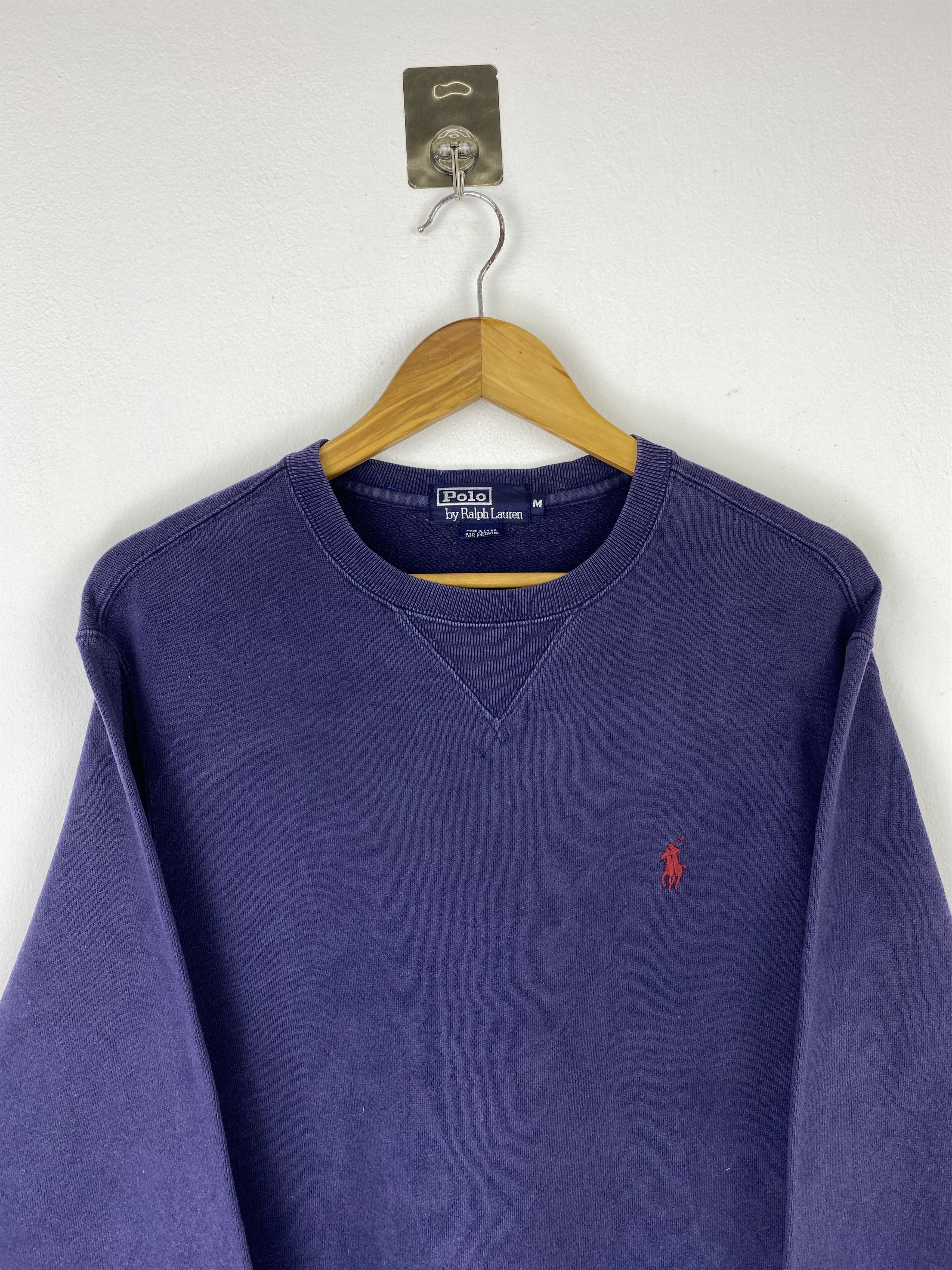 Polo Ralph Lauren Vintage Polo Ralph Lauren Pullover Crewneck SH0513 Size US M / EU 48-50 / 2 - 2 Thumbnail