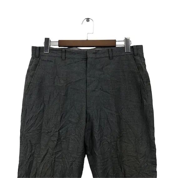 Pierre Cardin Vtg 90’ PIERRE CARDIN PARIS Creation Minimalist Grey Pant Size US 34 / EU 50 - 8 Thumbnail