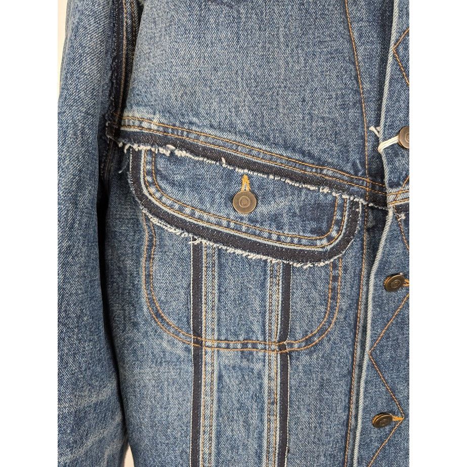 Maison Margiela o1rshd1 Denim Jacket in Blue Size US L / EU 52-54 / 3 - 8 Thumbnail
