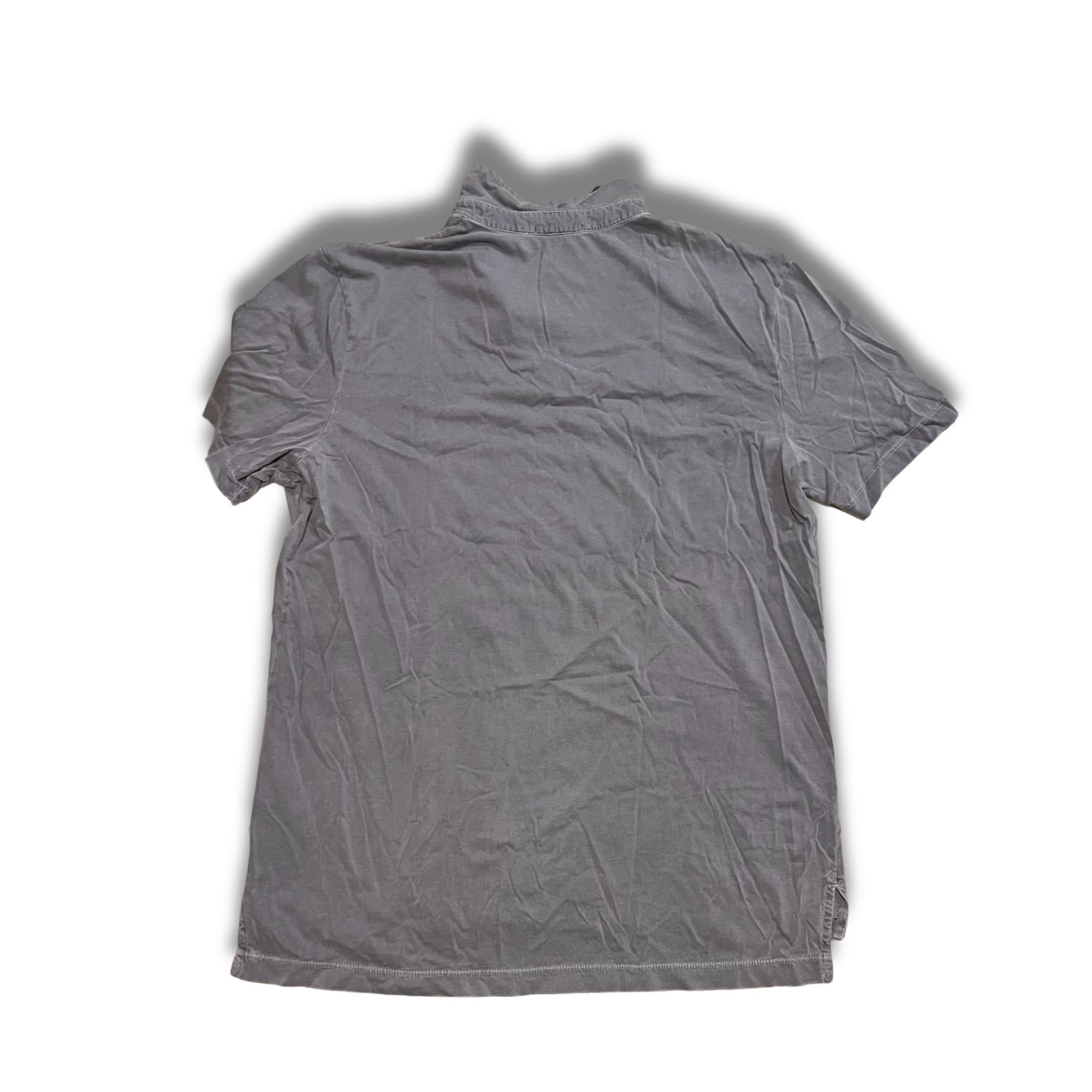 James Perse James Perse Standard Polo Shirt Gravel Gray Casual Fit Size Size US XXS / EU 40 - 3 Thumbnail