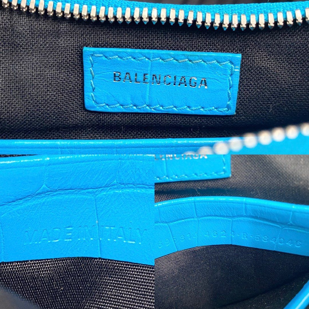 Balenciaga Balenciaga Bag Croco Cagole Mini Size ONE SIZE - 2 Thumbnail
