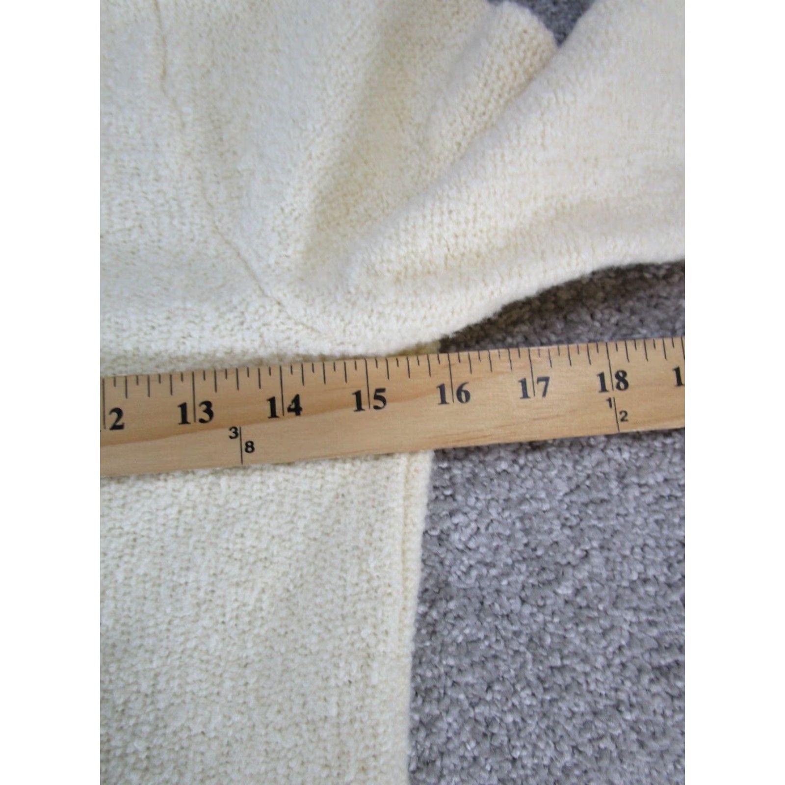 Everlane Everlane Wool Sweater Women Small Ivory V-Neck Knit Pullover Women Size S / US 4 / IT 40 - 6 Thumbnail