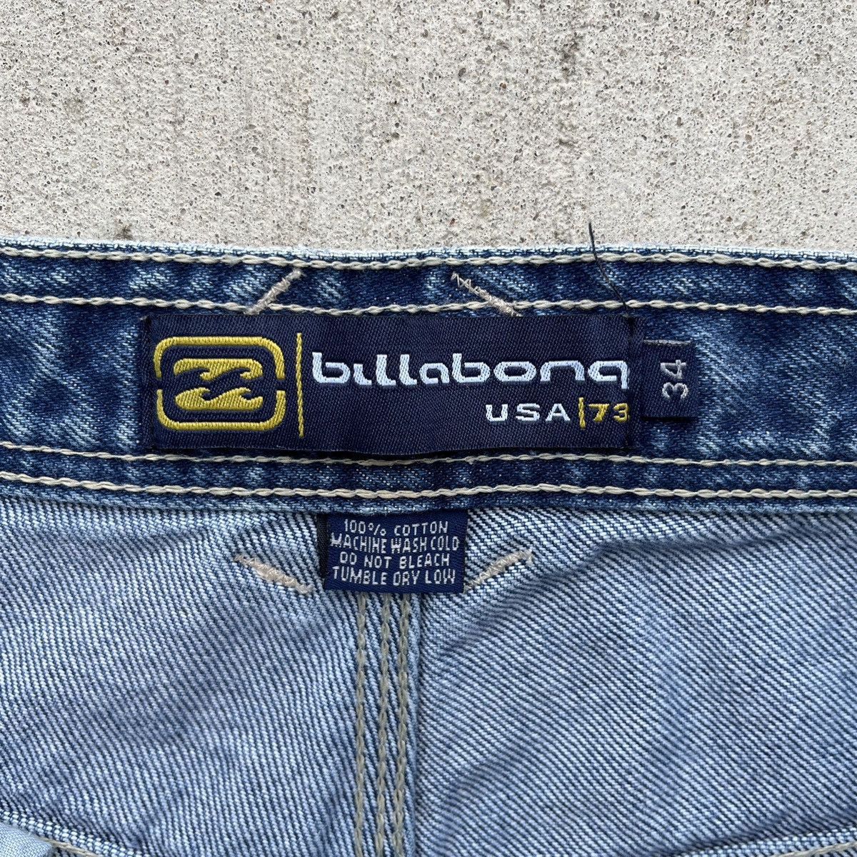 JNCO Vintage Billabong Jeans Baggy Jnco Style Size US 34 / EU 50 - 9 Thumbnail
