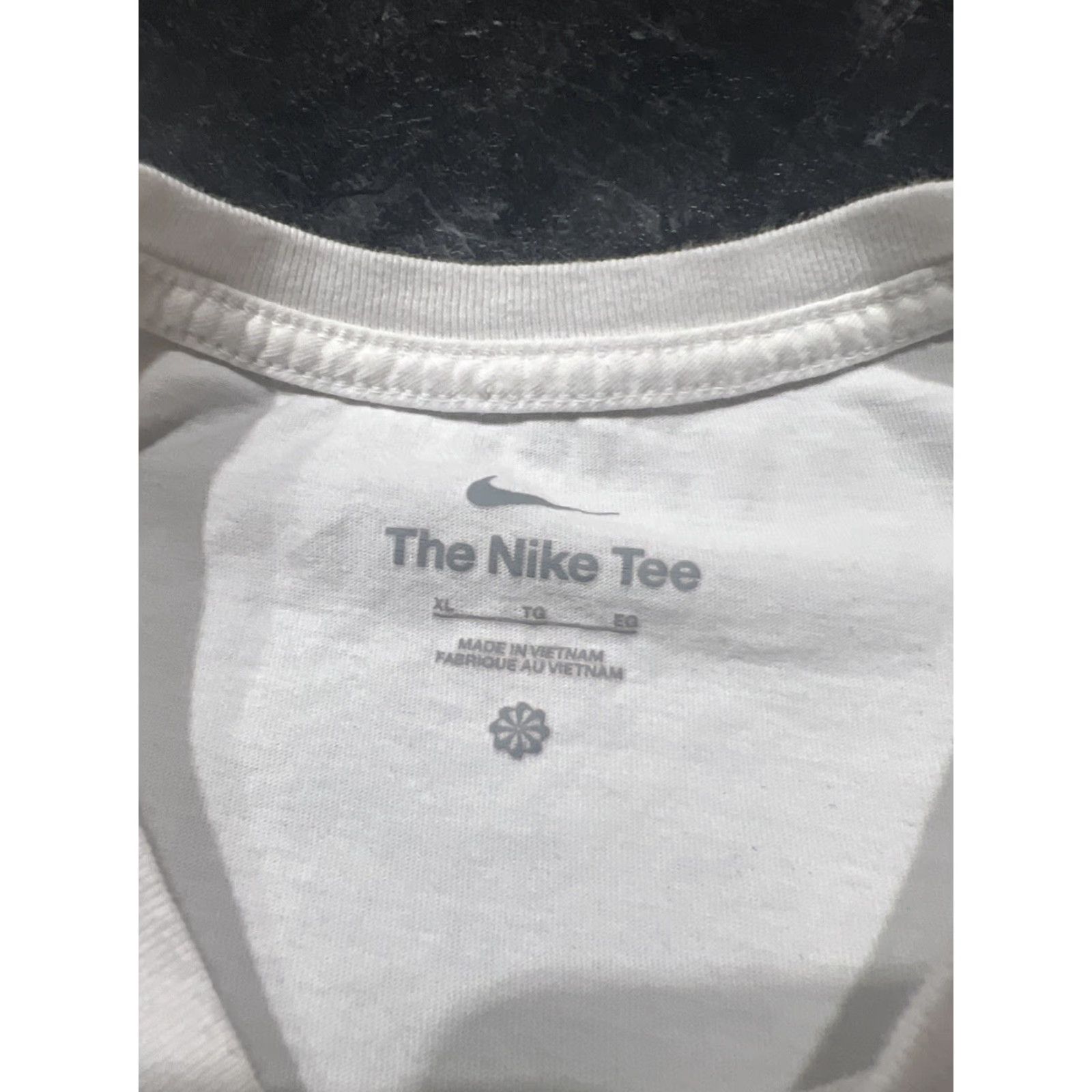 Nike VINTAGE Nike Hoops T-Shirt Basketball Shirt XL White Mens Graphic Tee 100% Cotton Logo 90s? Size US XL / EU 56 / 4 - 5 Thumbnail