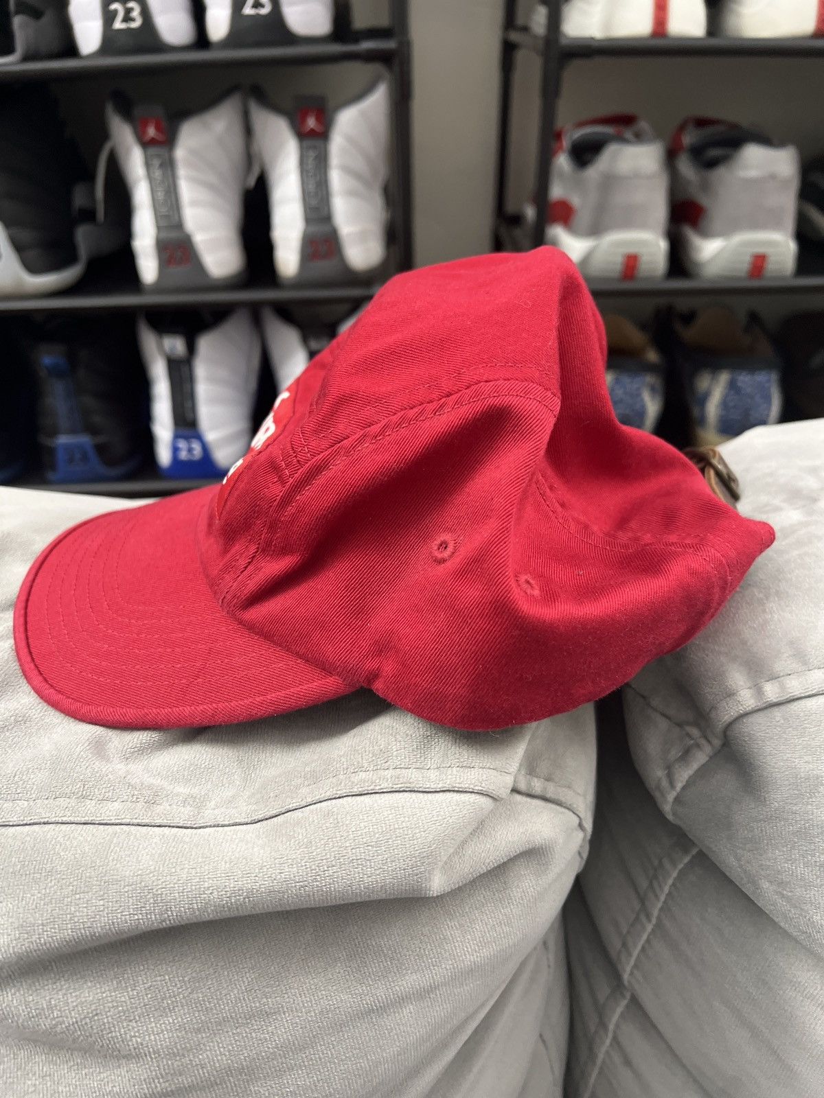 Supreme Supreme Red Snapback Size ONE SIZE - 3 Thumbnail