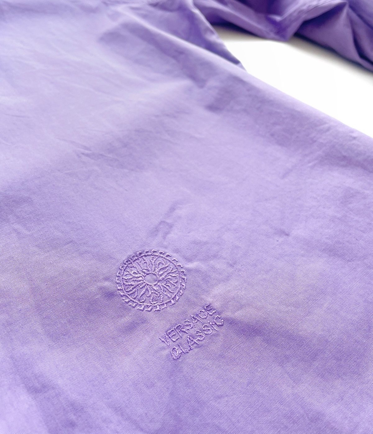 Versace Versace Classic V2 Purple Men Shirt Size 17/43 L-XL Size US L / EU 52-54 / 3 - 8 Thumbnail