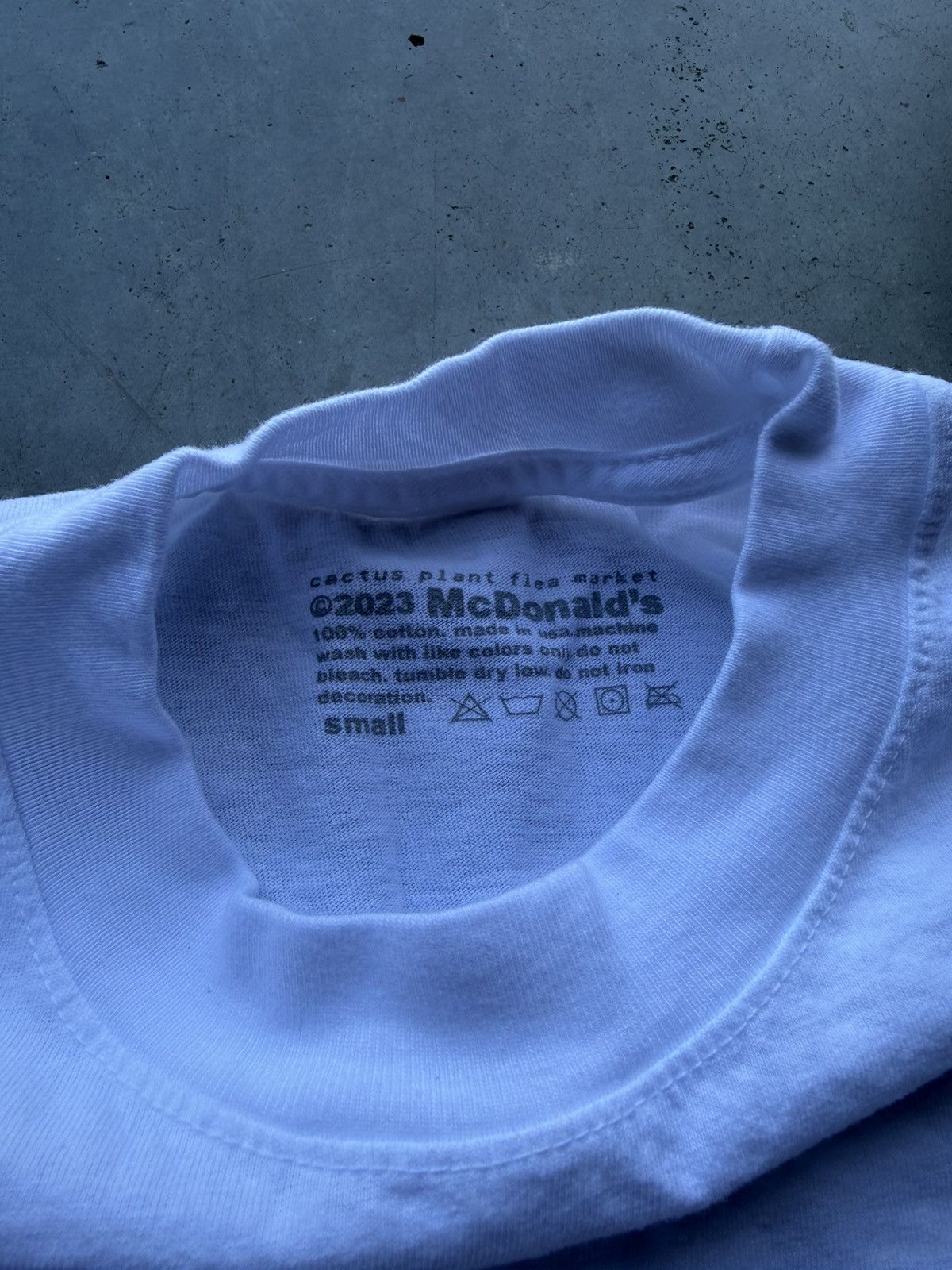 Cactus Plant Flea Market CPFM x McDonlald’s My Order Was Worth The Wait Tee White Size US S / EU 44-46 / 1 - 3 Thumbnail