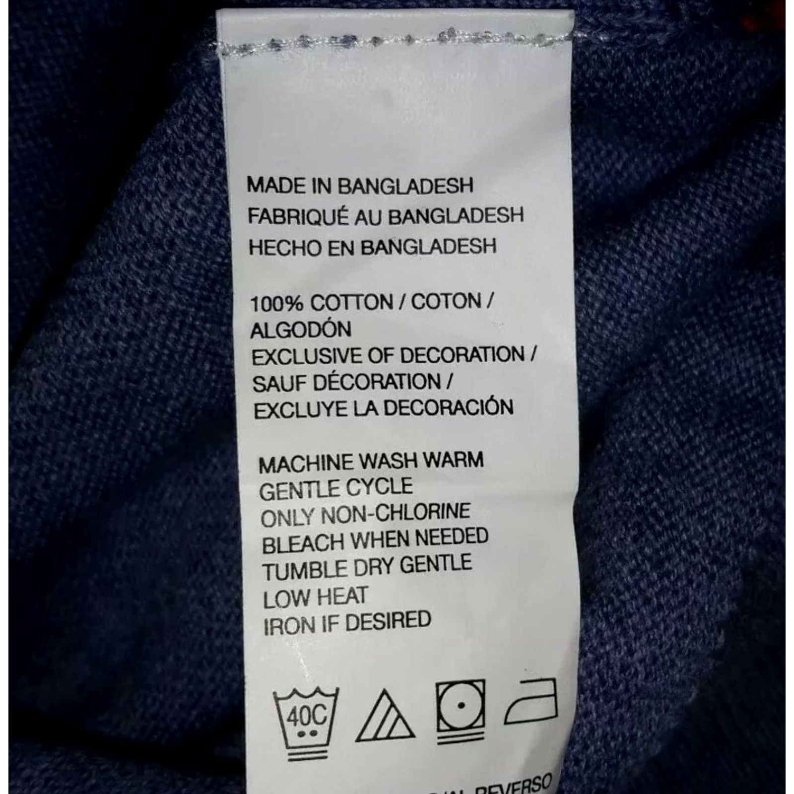 Izod IZOD Mens V-Neck Sweater Long Sleeve 100% Cotton Blue XXL NWT Pullover Knit Regular Size 2XL Mens Cute Logo Plain Solid Classic Size US XXL / EU 58 / 5 - 5 Thumbnail