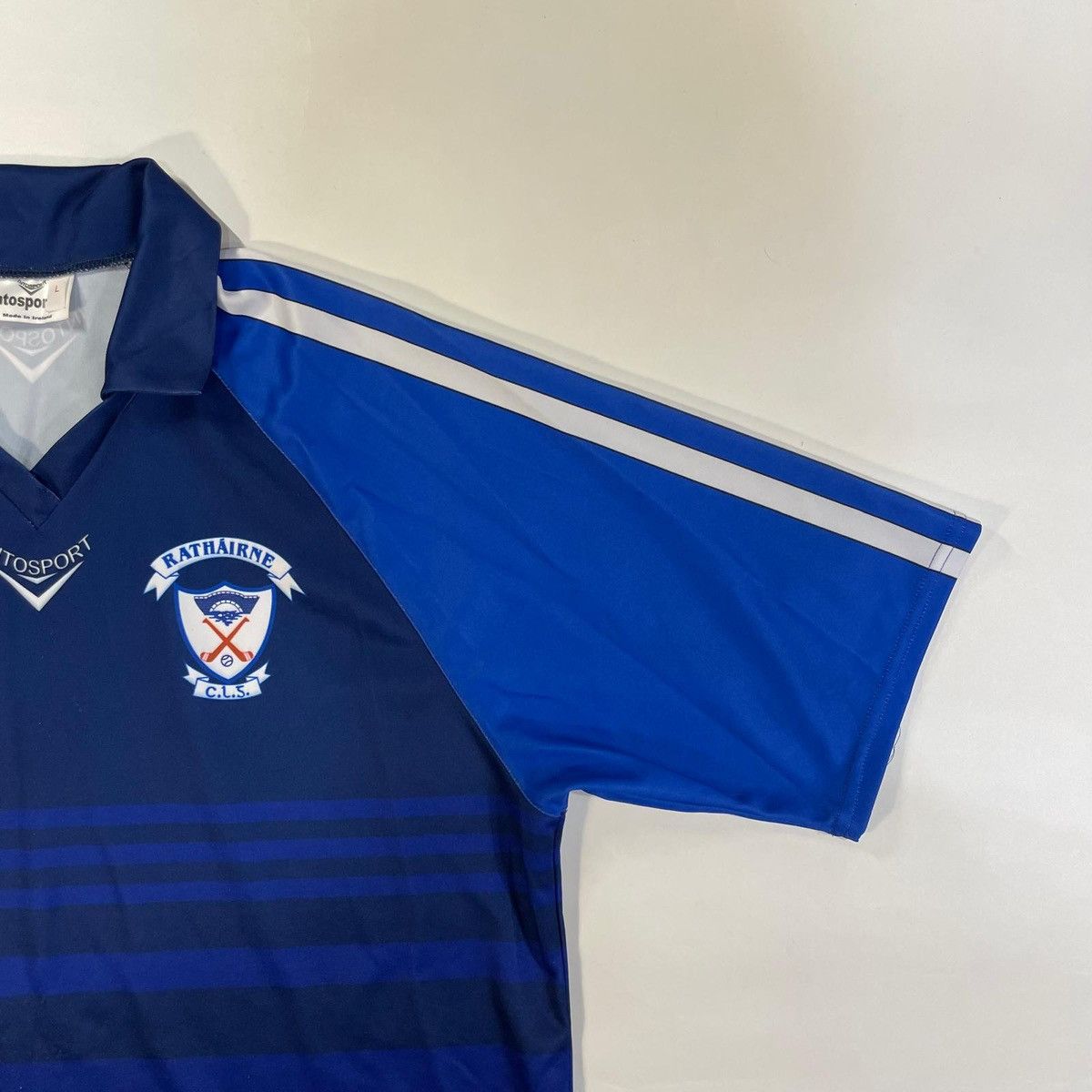 Other Blue and white rathairne 90s y2k vintage GAA jersey rugby Size US L / EU 52-54 / 3 - 5 Thumbnail
