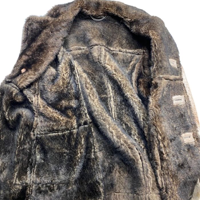 Vintage Furry Suede Studded Jacket (M/L)