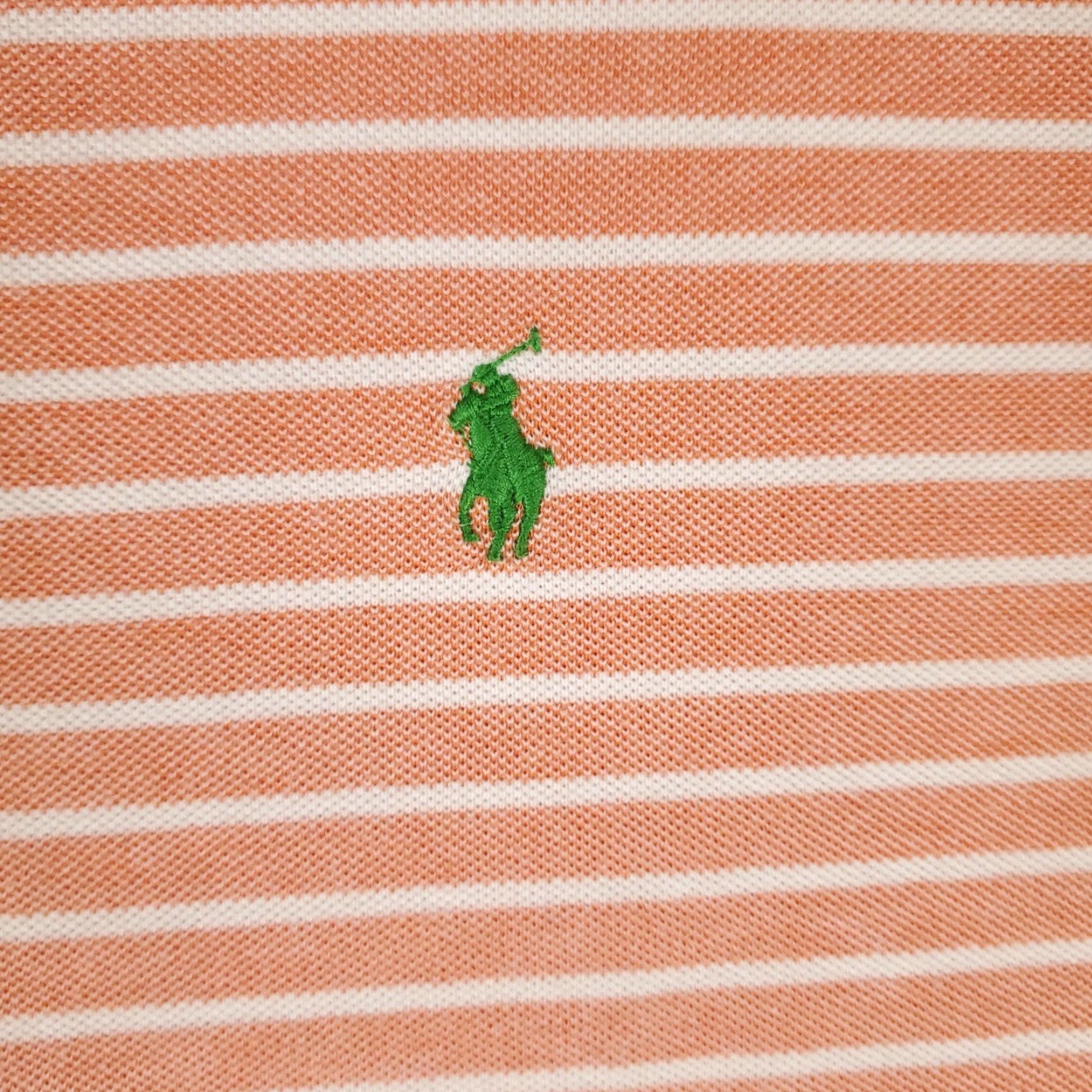 Ralph Lauren Ralph Lauren Polo Shirt Mens XL Orange Striped Pony Casual Short Sleeve Polo Shirt Mens XL Orange Striped Pony Casual Short Sleeve Size US XXL / EU 58 / 5 - 2 Thumbnail