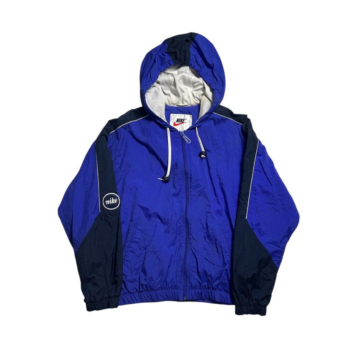 Nike Vintage 90s Nike Hoodie Jacket Size L / US 10 / IT 46 - 1 Thumbnail