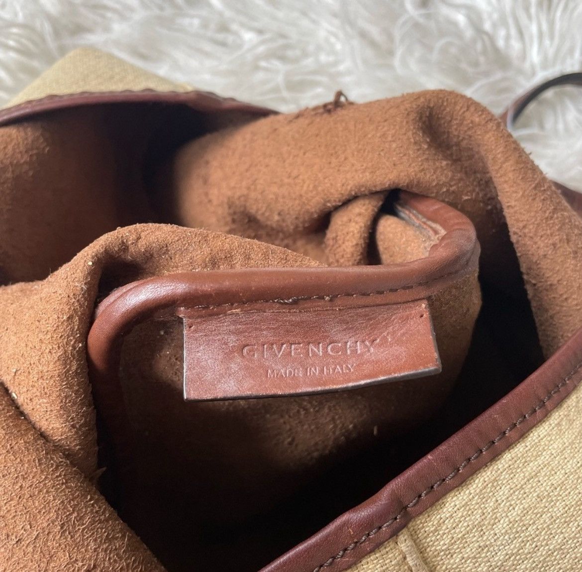 Givenchy Givenchy Antigona Maison HDG 1952/2005 Canvas Shopper Tote Size ONE SIZE - 8 Thumbnail