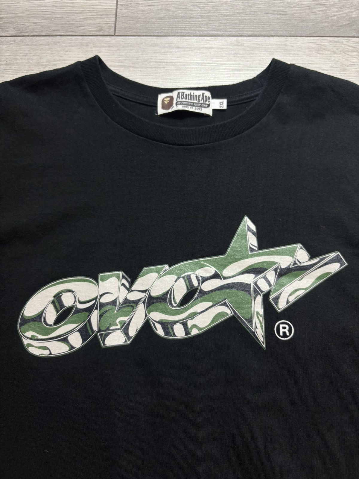 Bape × October's Very Own Bape x OvO long sleeve t shirt Size US XXL / EU 58 / 5 - 2 Thumbnail