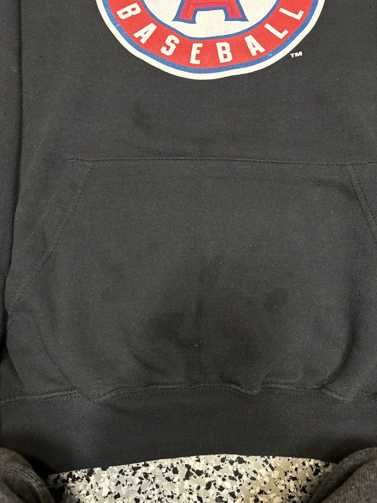 MLB Vintage 2011 LA Times Anaheim Angels Black Hoodie Sz XL 0587 Size US XL / EU 56 / 4 - 8 Thumbnail