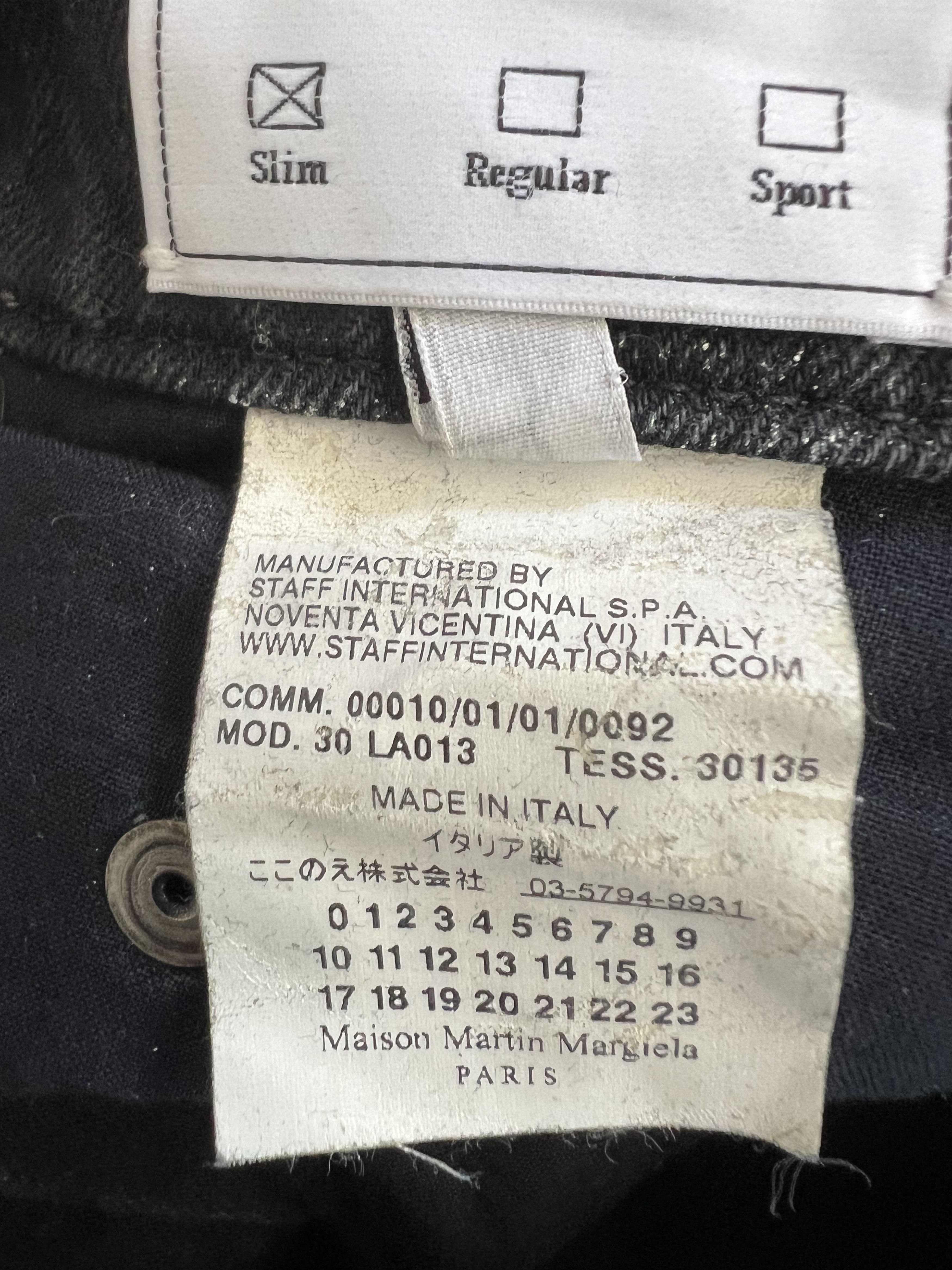 Maison Margiela black Maison Margiela jeans Size US 30 / EU 46 - 8 Thumbnail