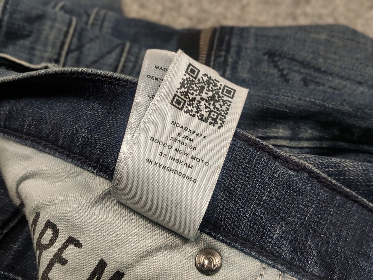 True Religion Vintage True Religion rocco New Moto Denim Jeans Y2K Style Size US 36 / EU 52 - 18 Thumbnail