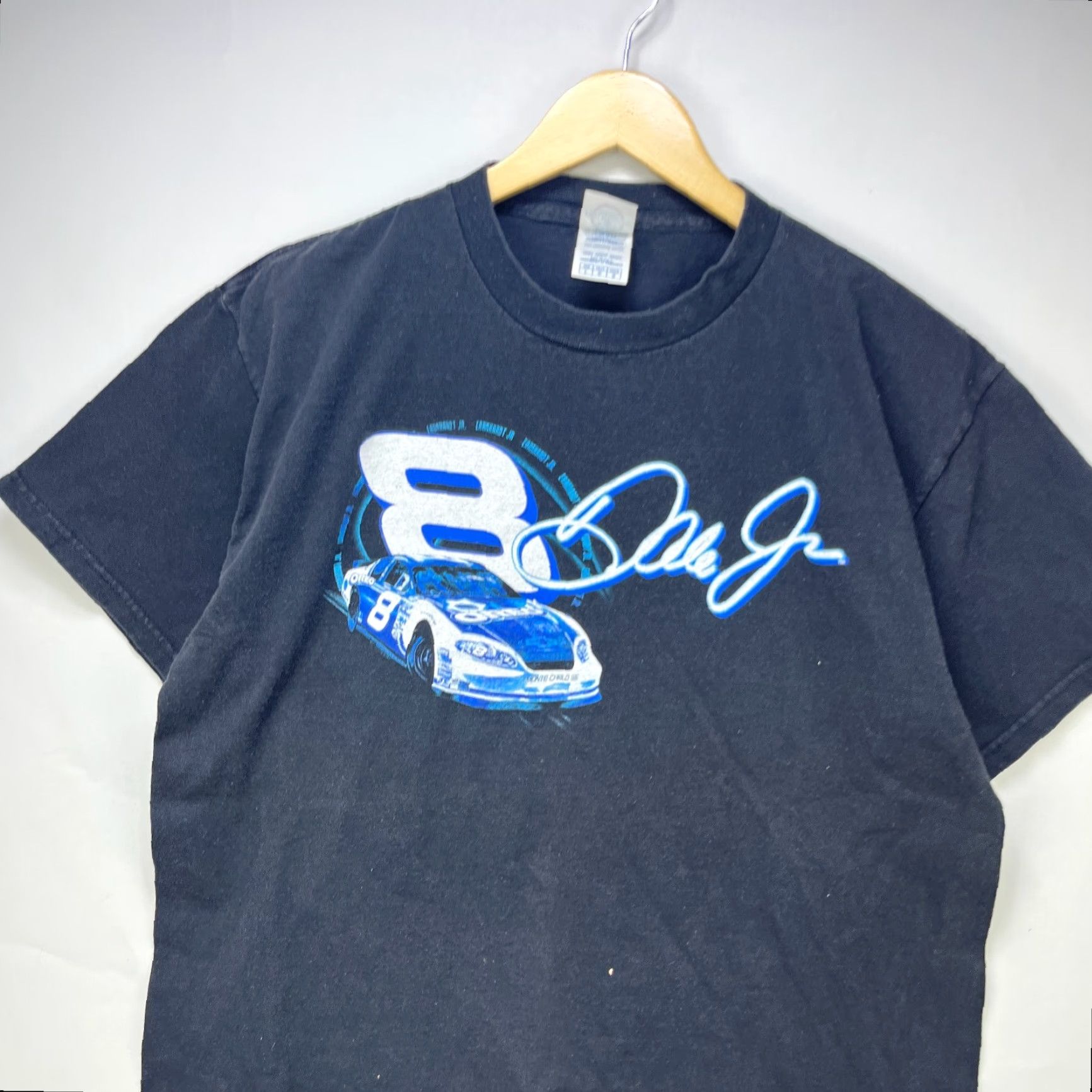 NASCAR VINTAGE NASCAR Dale Earnhardt Jr Oreo Racing T-Shirt Large Sun Faded Size US L / EU 52-54 / 3 - 2 Thumbnail