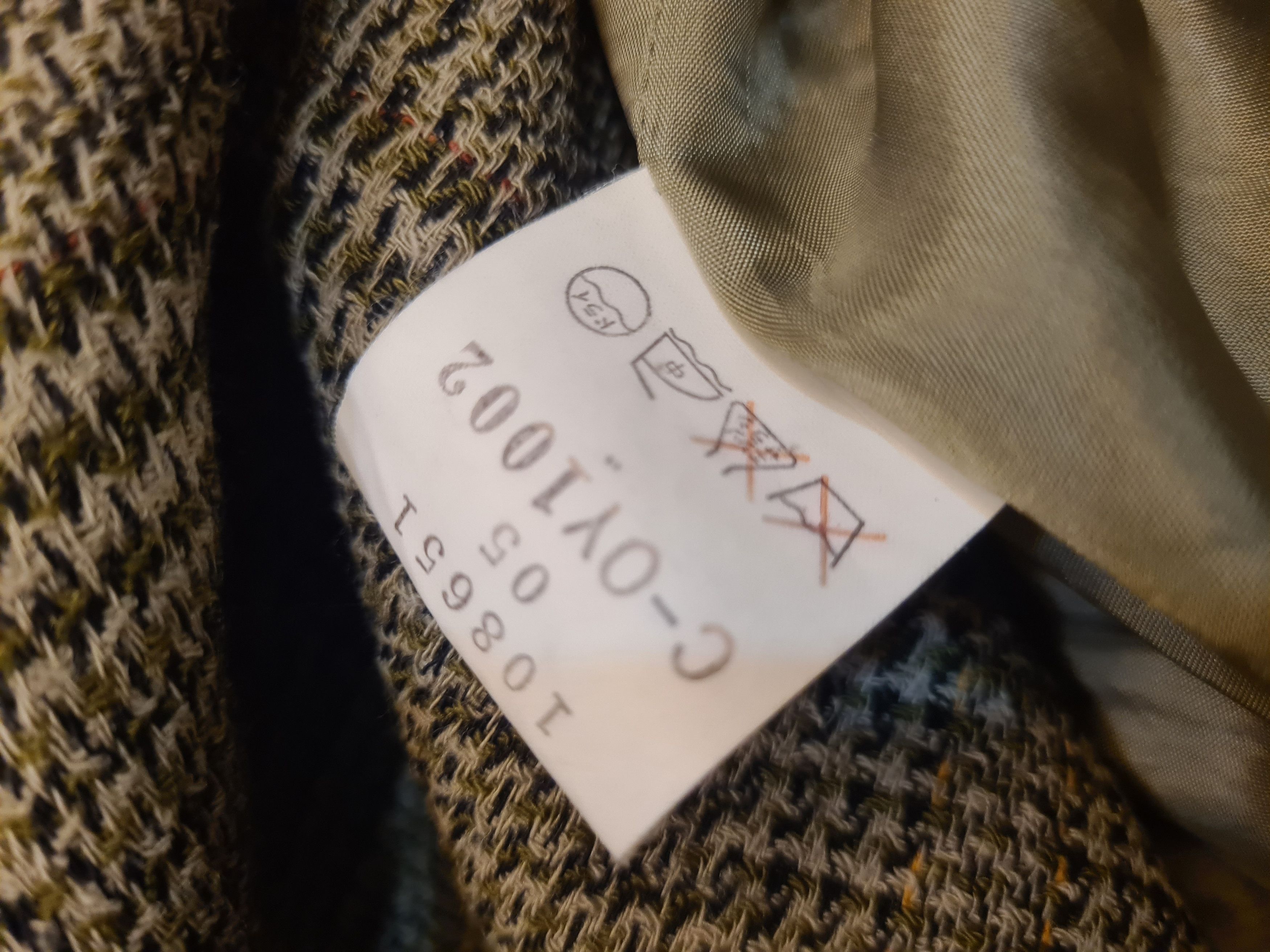 Balenciaga Vintage balanciaga houndstooth wool blazer Size S / US 4 / IT 40 - 8 Thumbnail