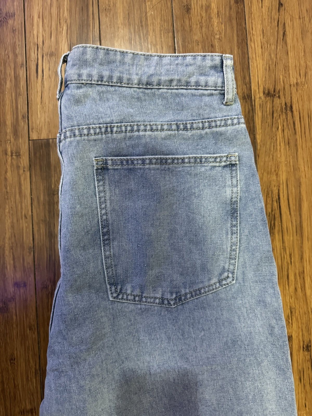 Other Light Blue Baggy Jeans Size US 32 / EU 48 - 2 Thumbnail