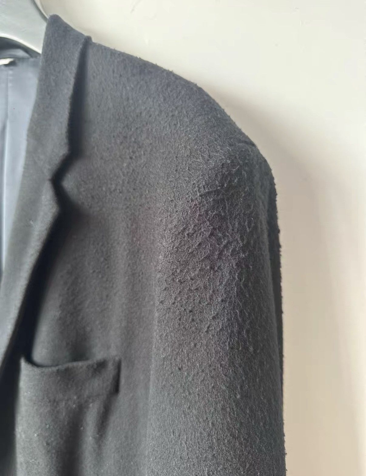 Helmut Lang Helmut Lang boiled wool 3B blazer K7 Size US S / EU 44-46 / 1 - 3 Thumbnail