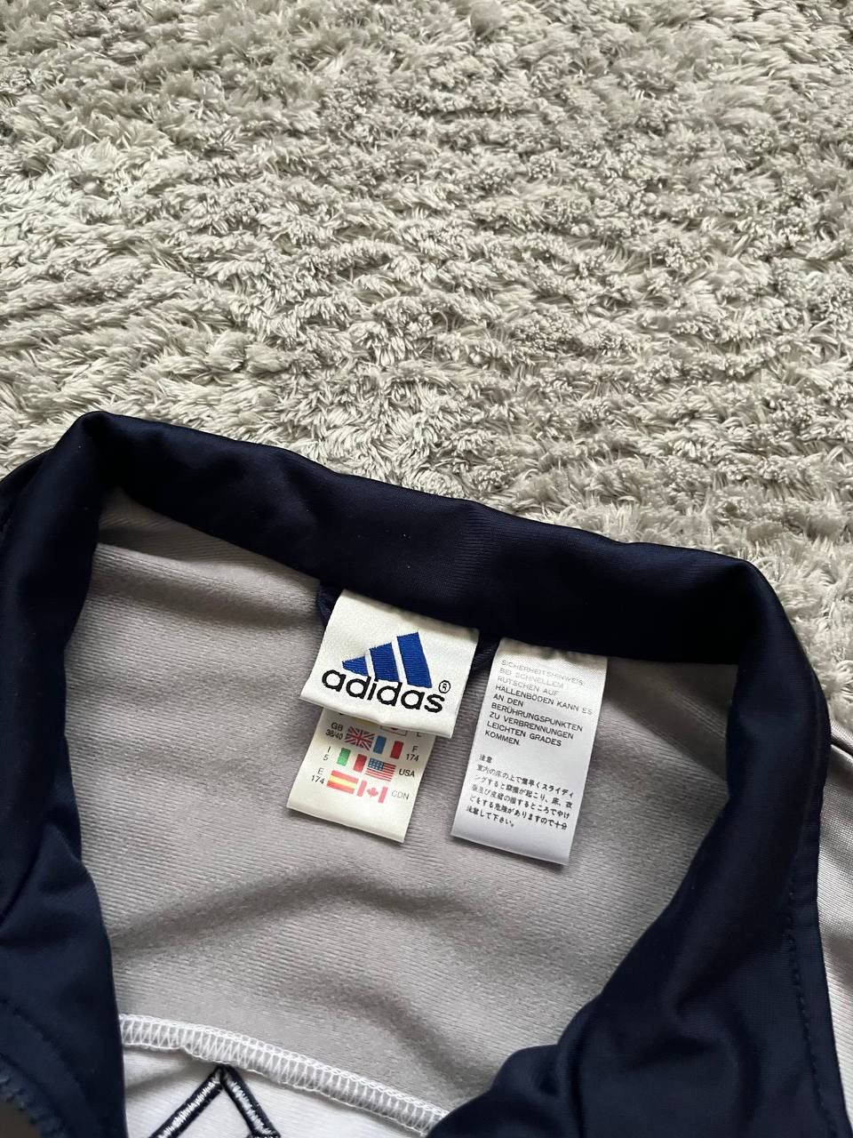 Adidas × Vintage 00s Adidas Zip-Hoodie Vintage Streetwear Big Logo Rare Size US M / EU 48-50 / 2 - 9 Thumbnail