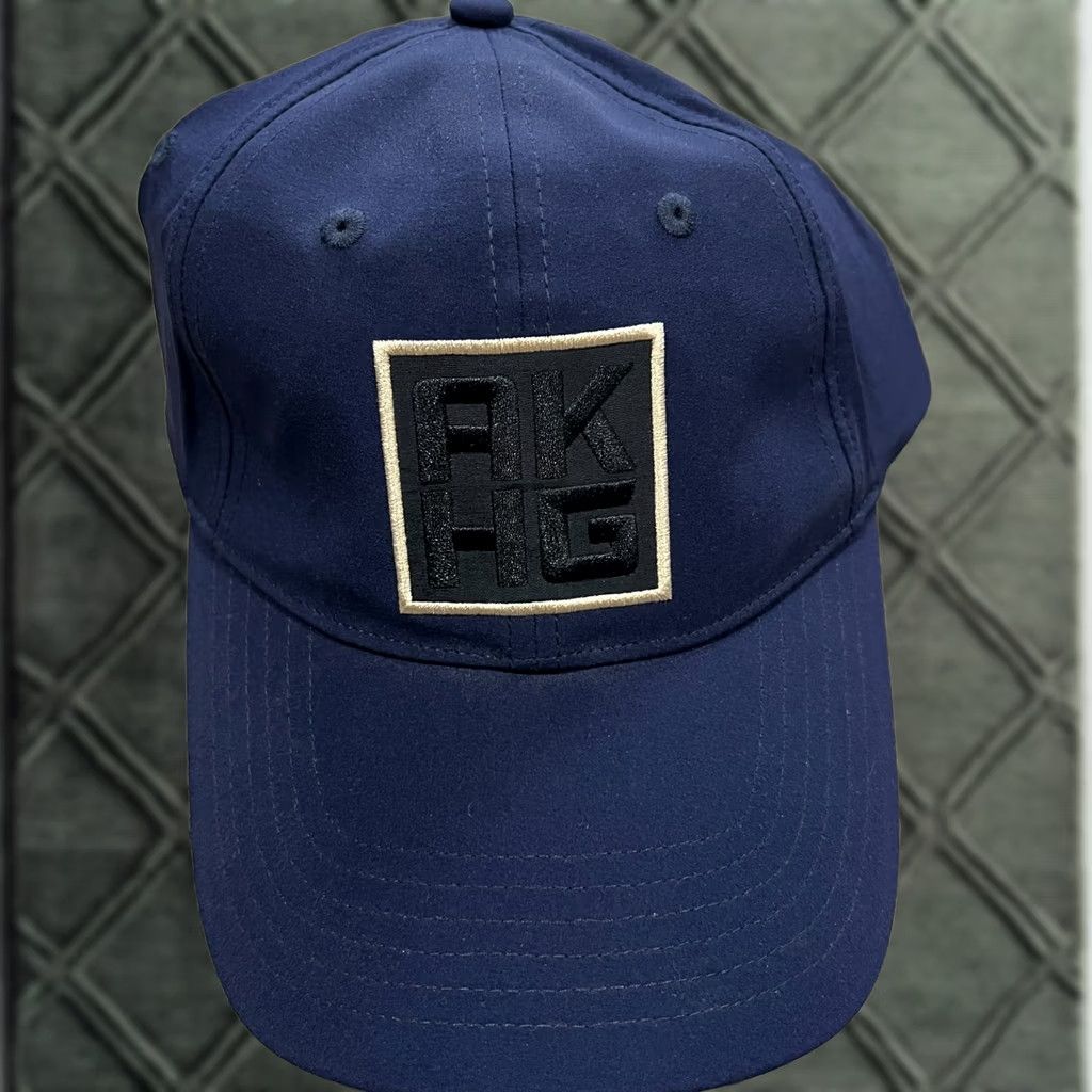 Vintage Alaskan Hardgear Hat Duluth Blue Baseball Fitted Cap XL Stretch Box Logo New Size ONE SIZE - 1 Thumbnail