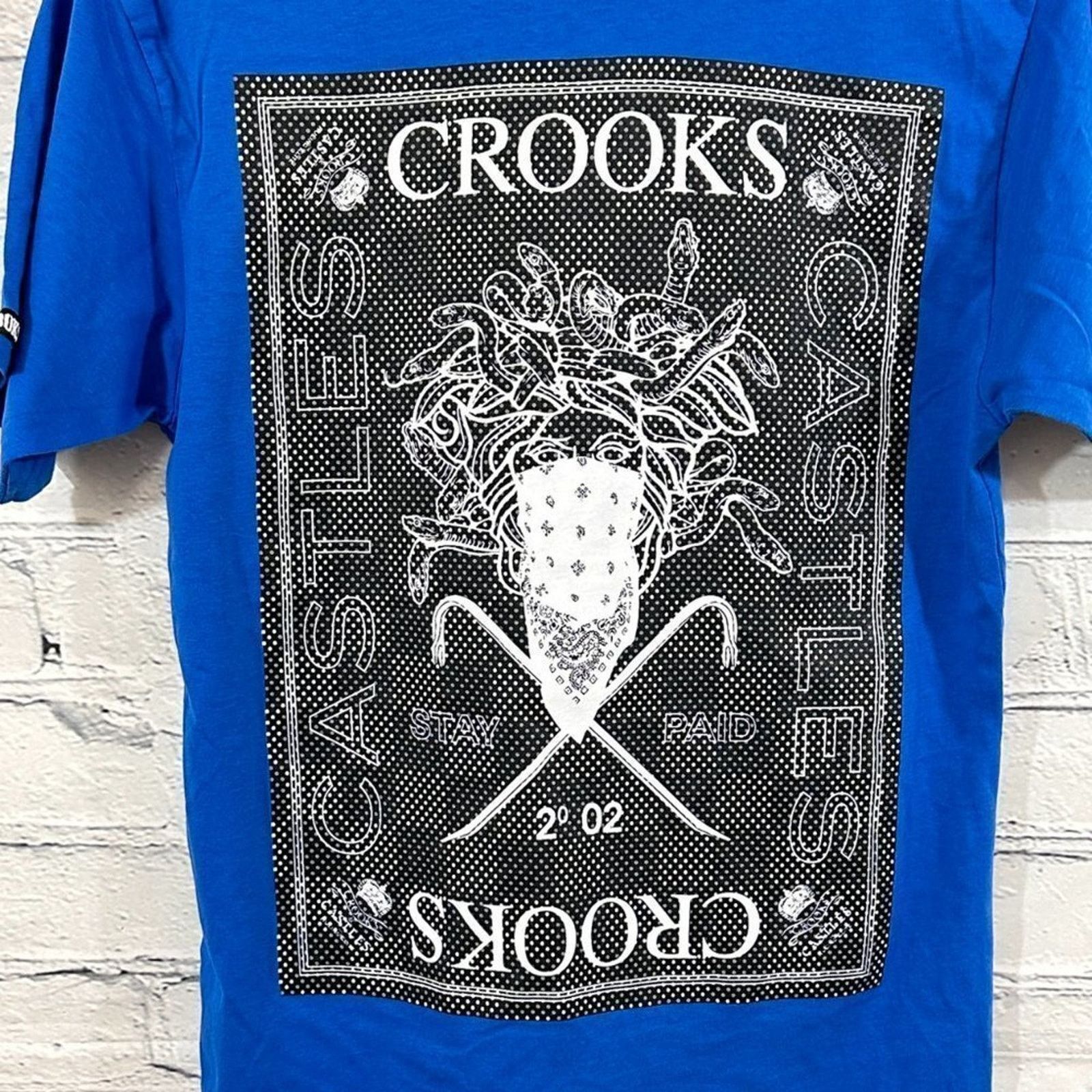 Crooks & Castles NWT Crooks & Castle Medusa Short Sleeve Size US XL / EU 56 / 4 - 3 Thumbnail