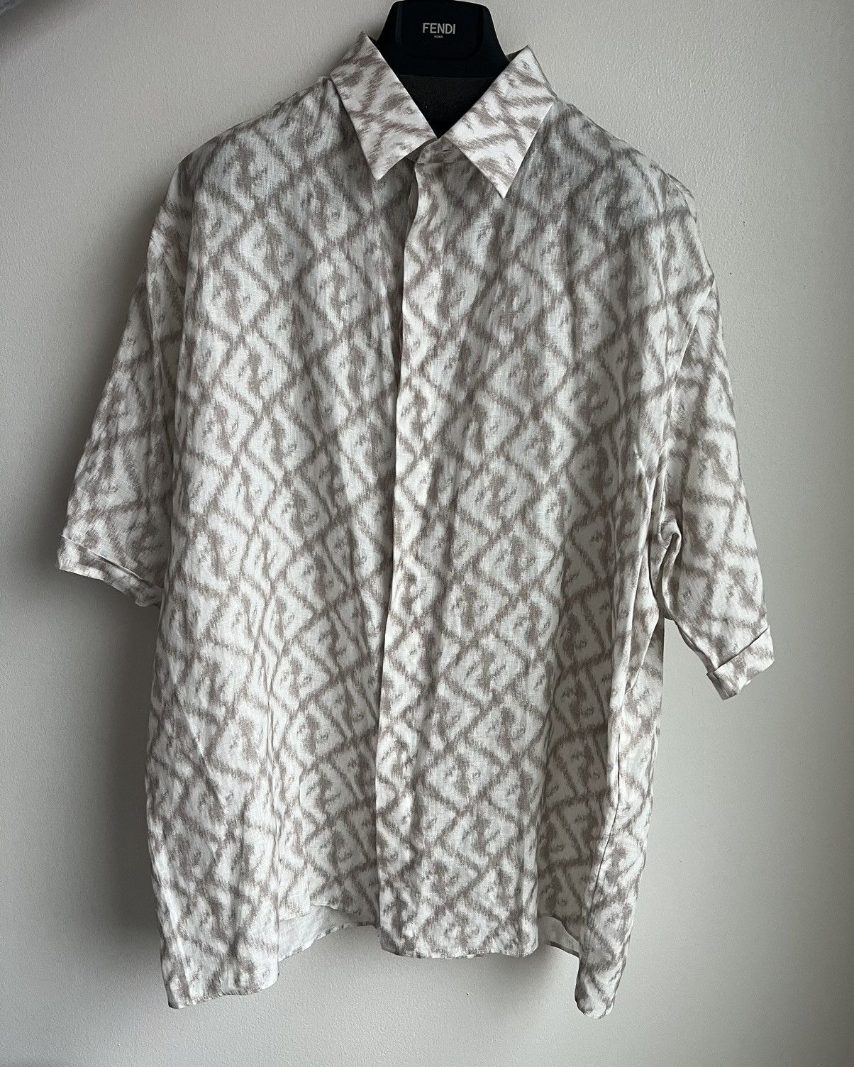 Fendi Fendi FF Polo - Linen - New ‘25 Size US L / EU 52-54 / 3 - 1 Thumbnail