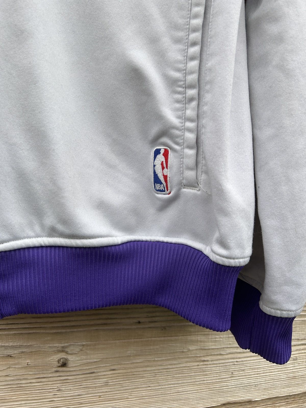 Adidas Vintage Adidas Originals LA Lakers 2010 NBA Tracksuit Jacket Size US XL / EU 56 / 4 - 4 Thumbnail