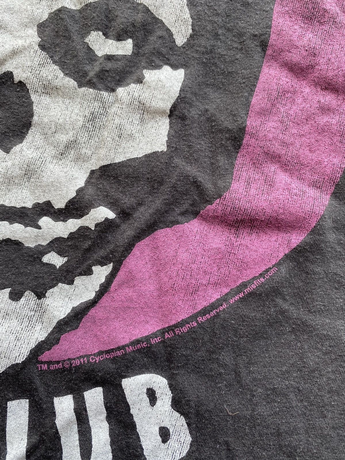 Band Tees × Misfits 00s Misfits Sleeveless 2011 Tee Tank Top Punk opium y2k band Size US XS / EU 42 / 0 - 3 Thumbnail
