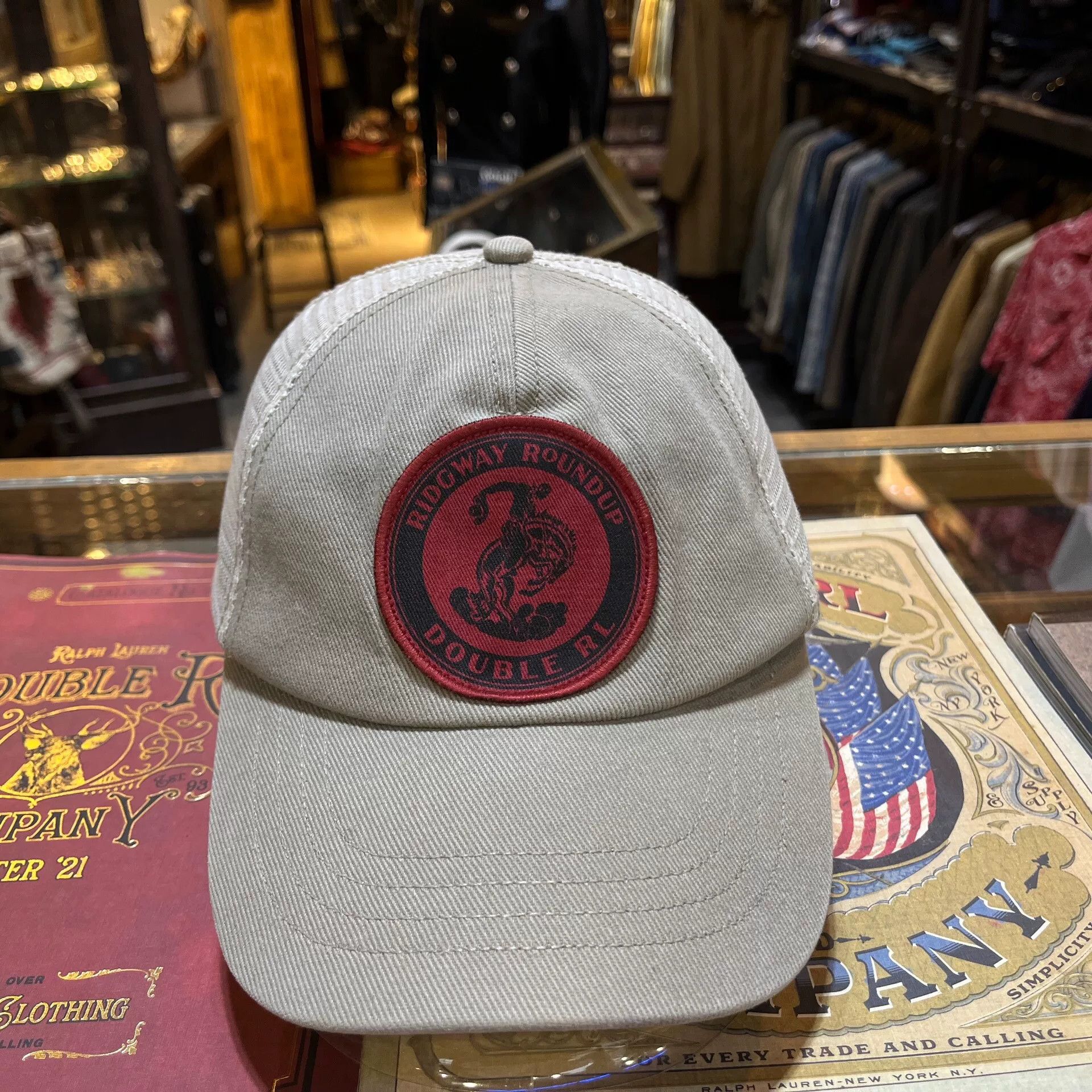 RRL Ralph Lauren double rl baseball cap with logo Size ONE SIZE - 1 Thumbnail