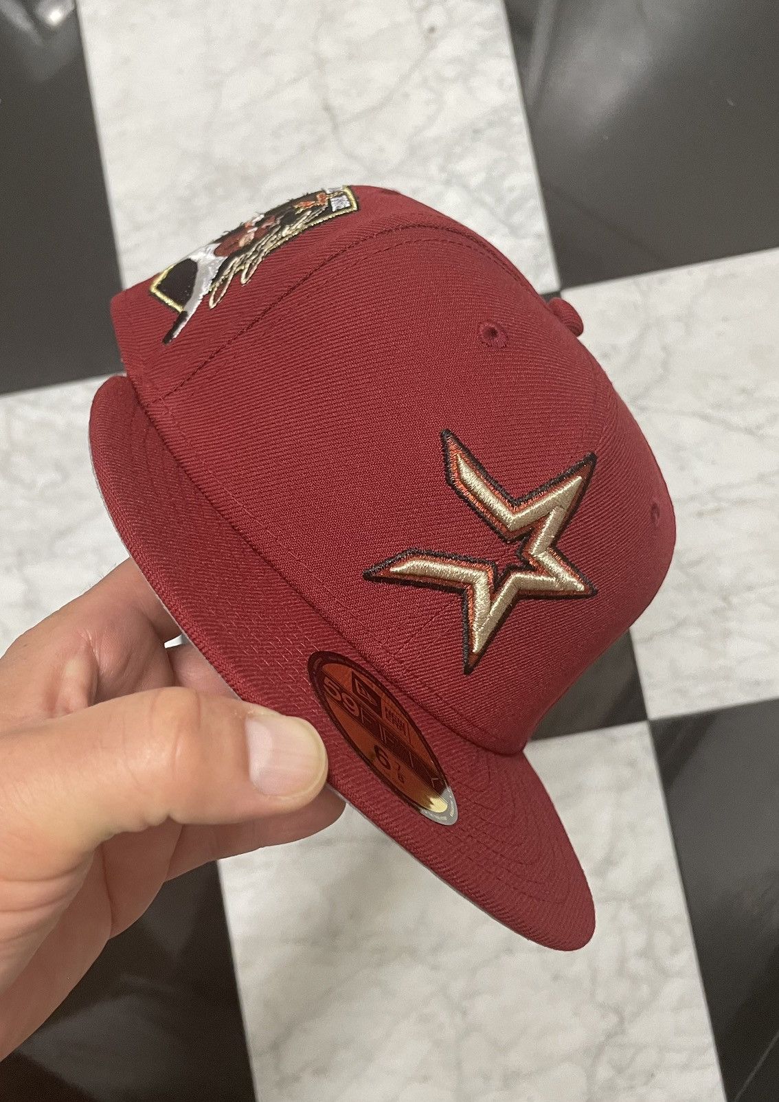 New Era 🔥Exclusive Astros Jeff Bagwell fitted size 6 7/8 Size ONE SIZE - 3 Thumbnail