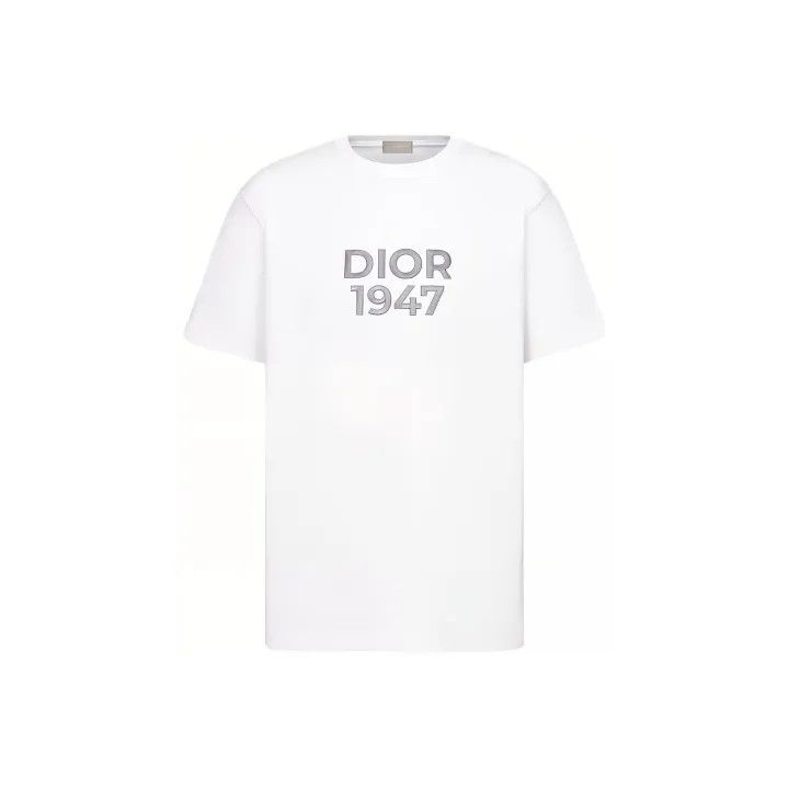 Dior Dior SS24 Embroidered Logo Relaxed Fit T-Shirt 0079 Size US XS / EU 42 / 0 - 1 Thumbnail
