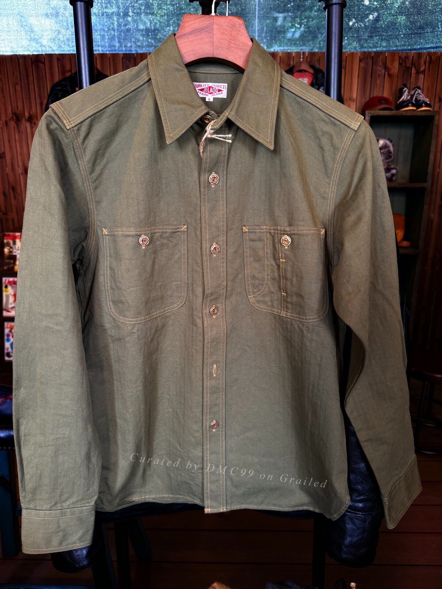 Jelado JELADO Military Green Work Shirt Size US S / EU 44-46 / 1 - 1 Thumbnail