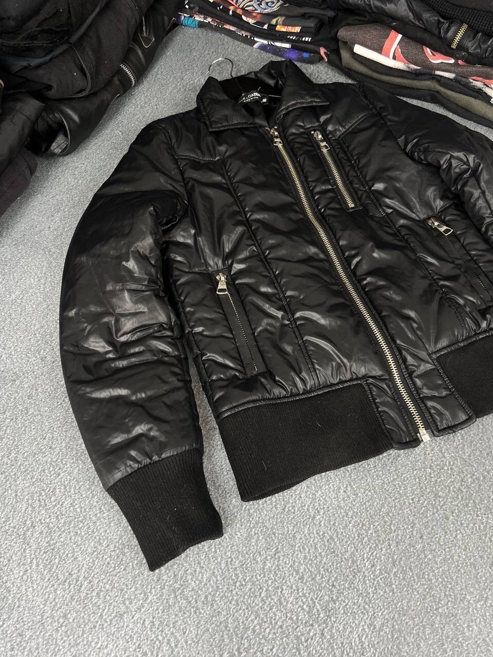 Dolce & Gabbana D&G Dolce & Gabbana Luxury Multi Zip Puffer Jacket Size L / US 10 / IT 46 - 4 Thumbnail