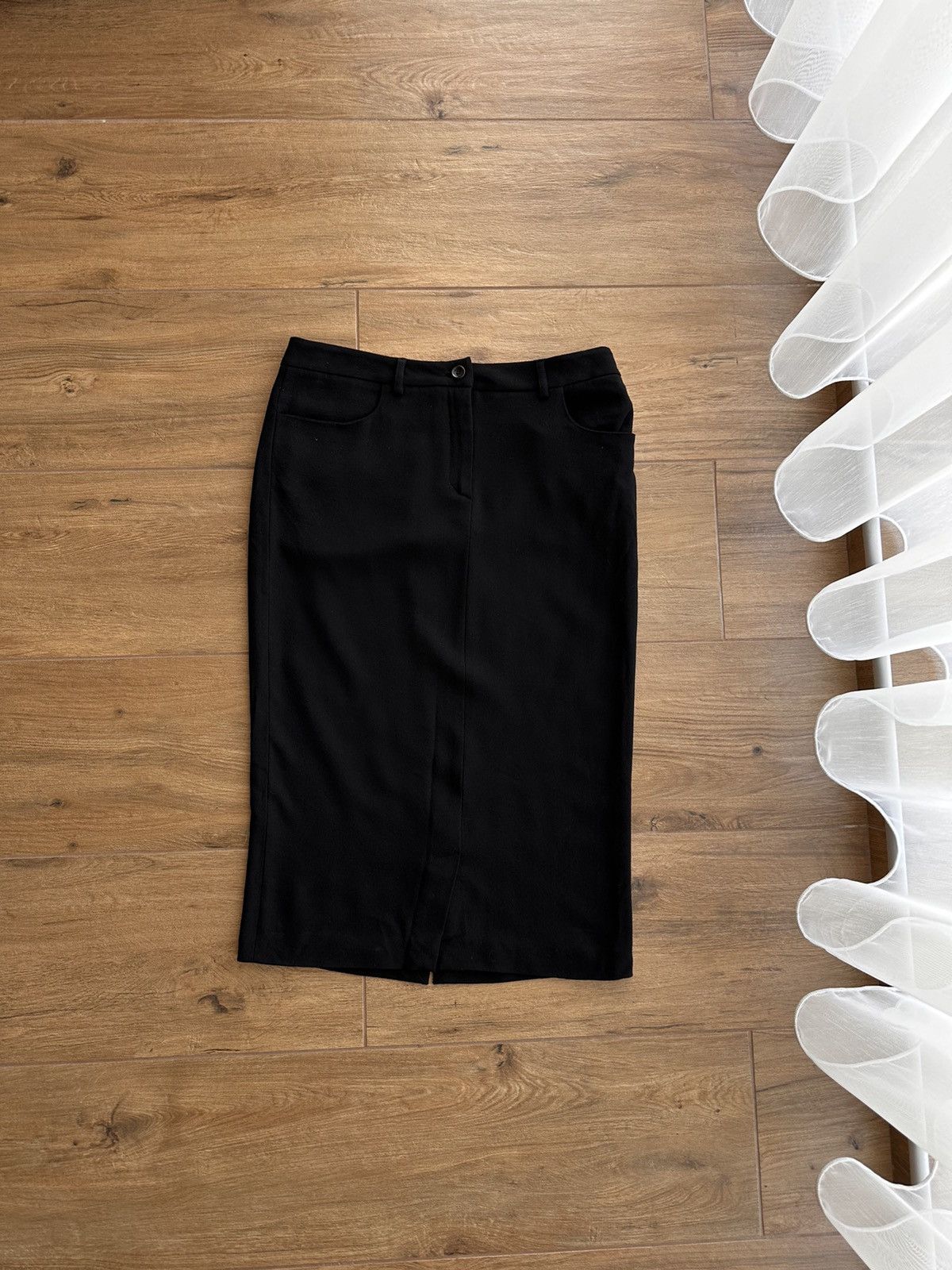 Vintage Just Cavalli Luxury Blck Pencil Skirt