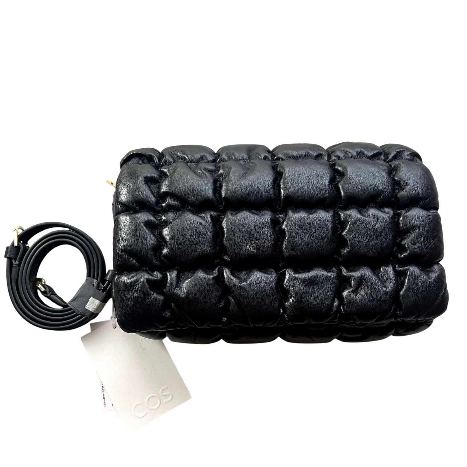 Cos Cos Quilted crossbody bag black leather Size ONE SIZE - 1 Thumbnail