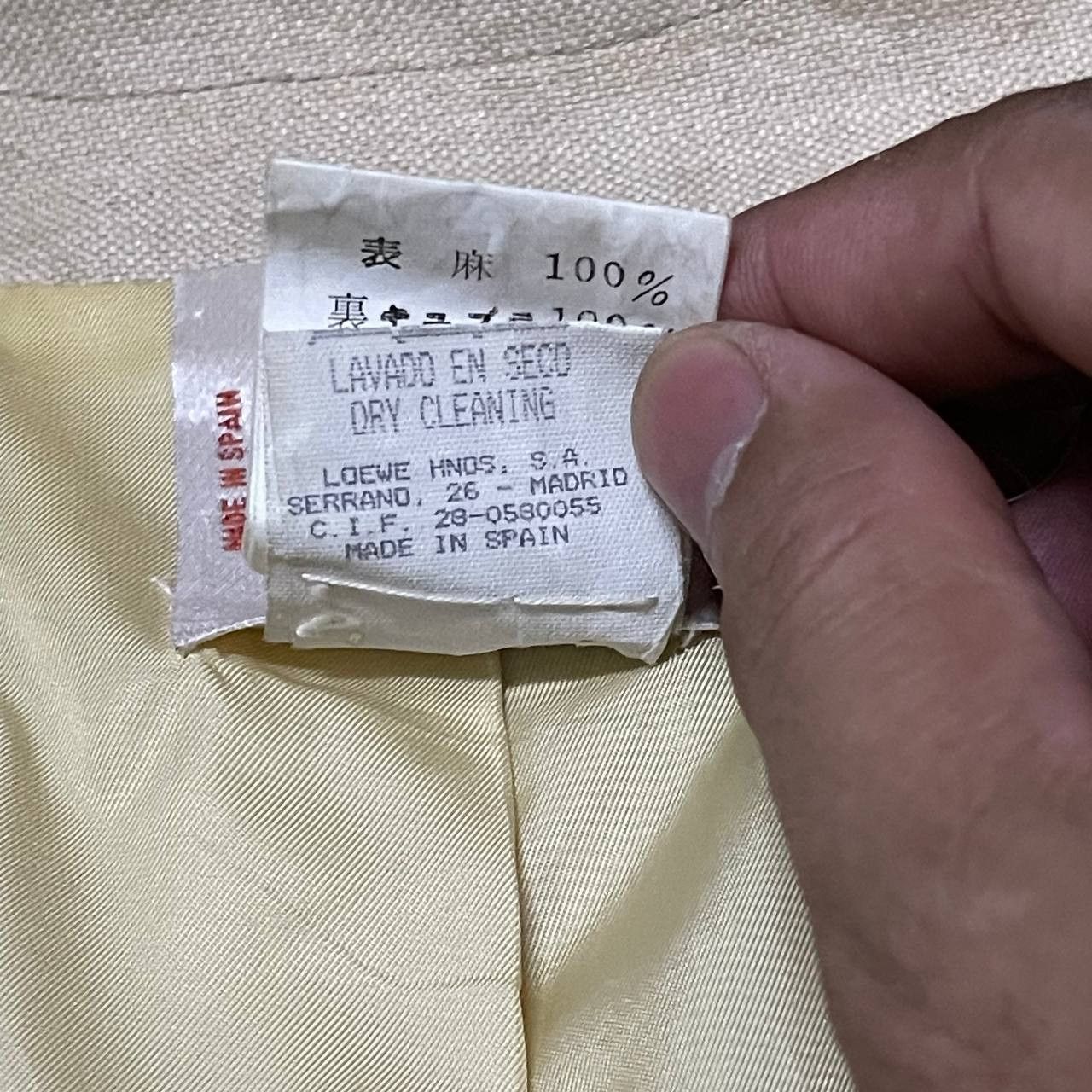 Loewe Loewe Linen Jacket Size S / US 4 / IT 40 - 11 Thumbnail