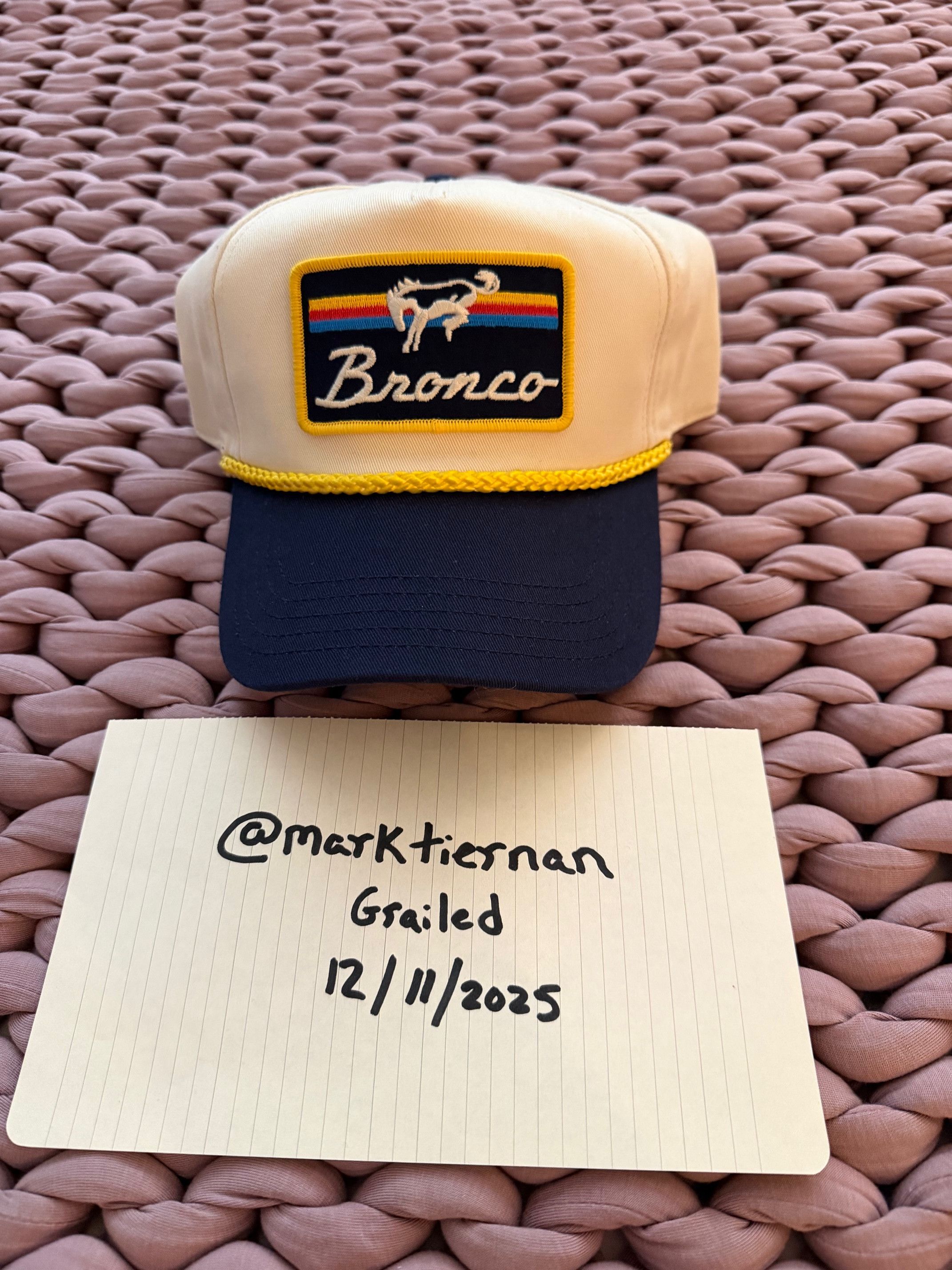 American Needle American Needle Ford Bronco Snapback / Rope Hat Size ONE SIZE - 1 Thumbnail