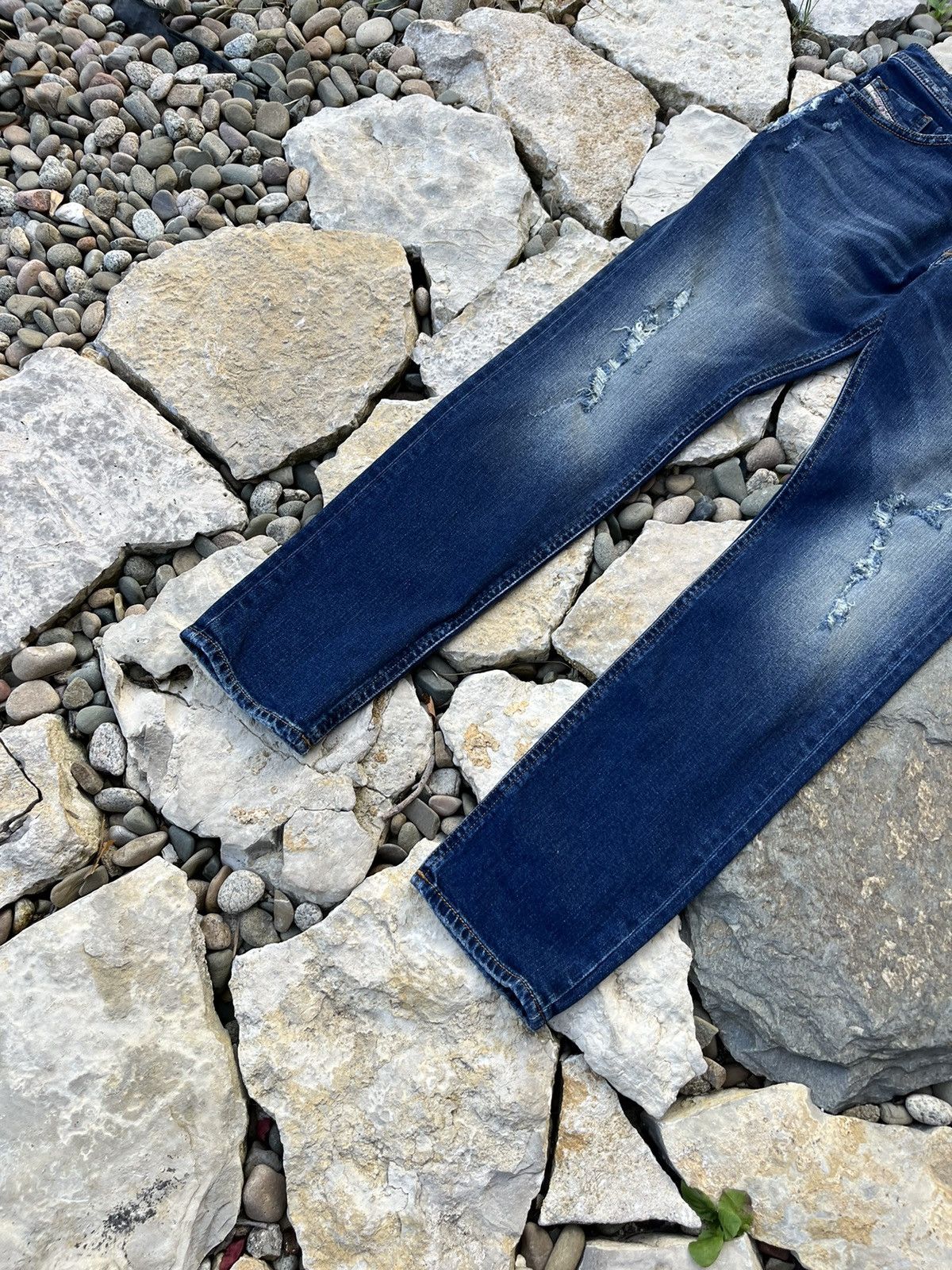 Diesel Diesel thommer distressed ripped jeans slim skinny pants Size US 32 / EU 48 - 7 Thumbnail