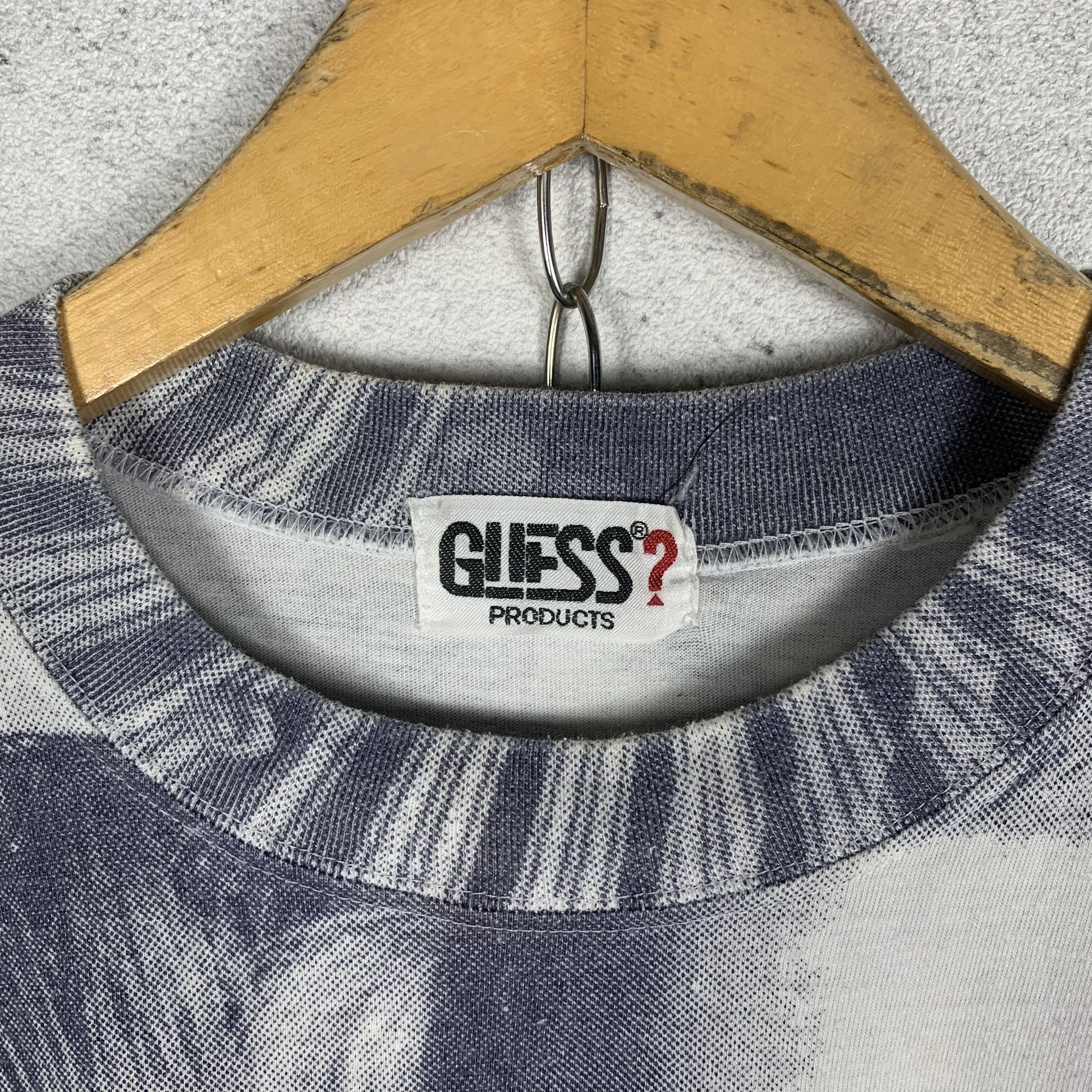 Vintage Vintage 90s Guess Jeans USA Tshirt Size US M / EU 48-50 / 2 - 4 Thumbnail