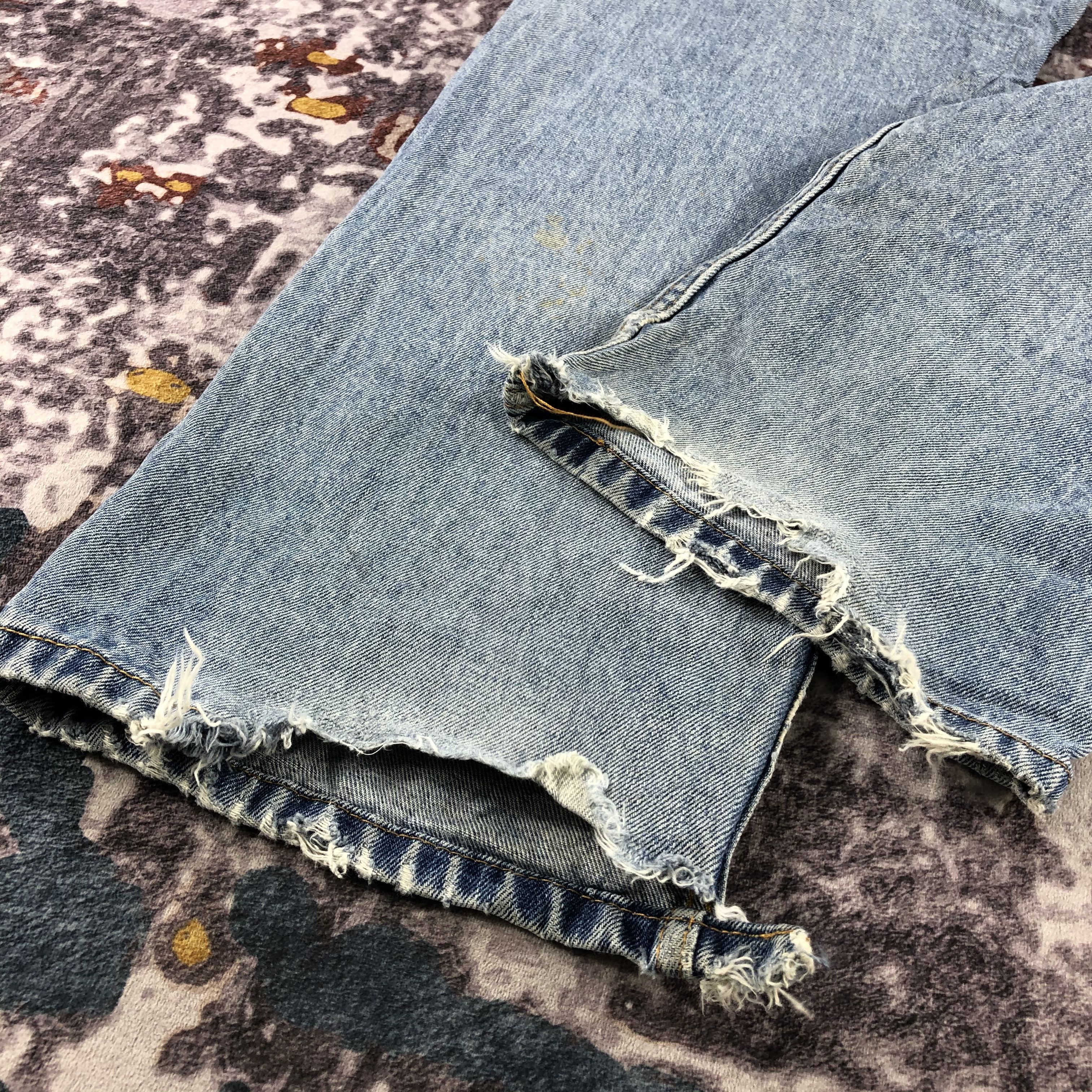 Levi's × Vintage Vintage Blue Wash Levis 501 Jeans-JM2903 Size US 34 / EU 50 - 4 Thumbnail